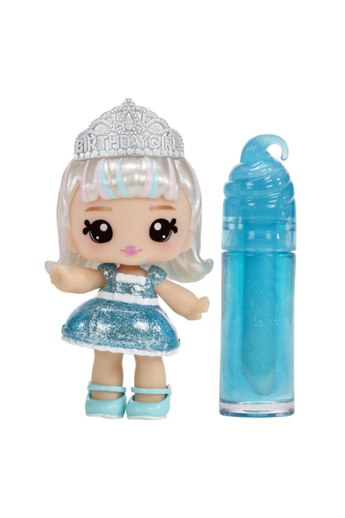 NessiWorld Yummiland Callie Birthday Cake Bebeği ve Dudak Parlatıcısı