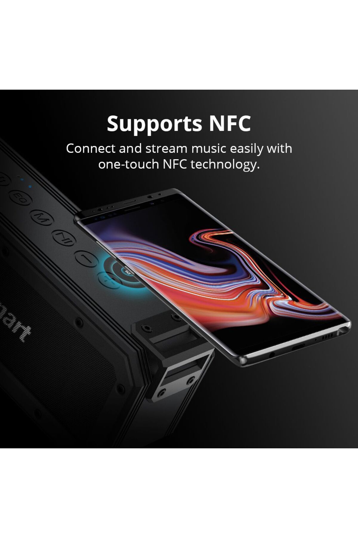 Tronsmart-مكبر صوت Tronsmart Force + مقاوم للماء بتقنية البلوتوث بقوة 40 وات، ستيريو ثلاثي الأبعاد IPX7، وقت تشغيل يصل إلى 15 ساعة، NFC، TWS 7