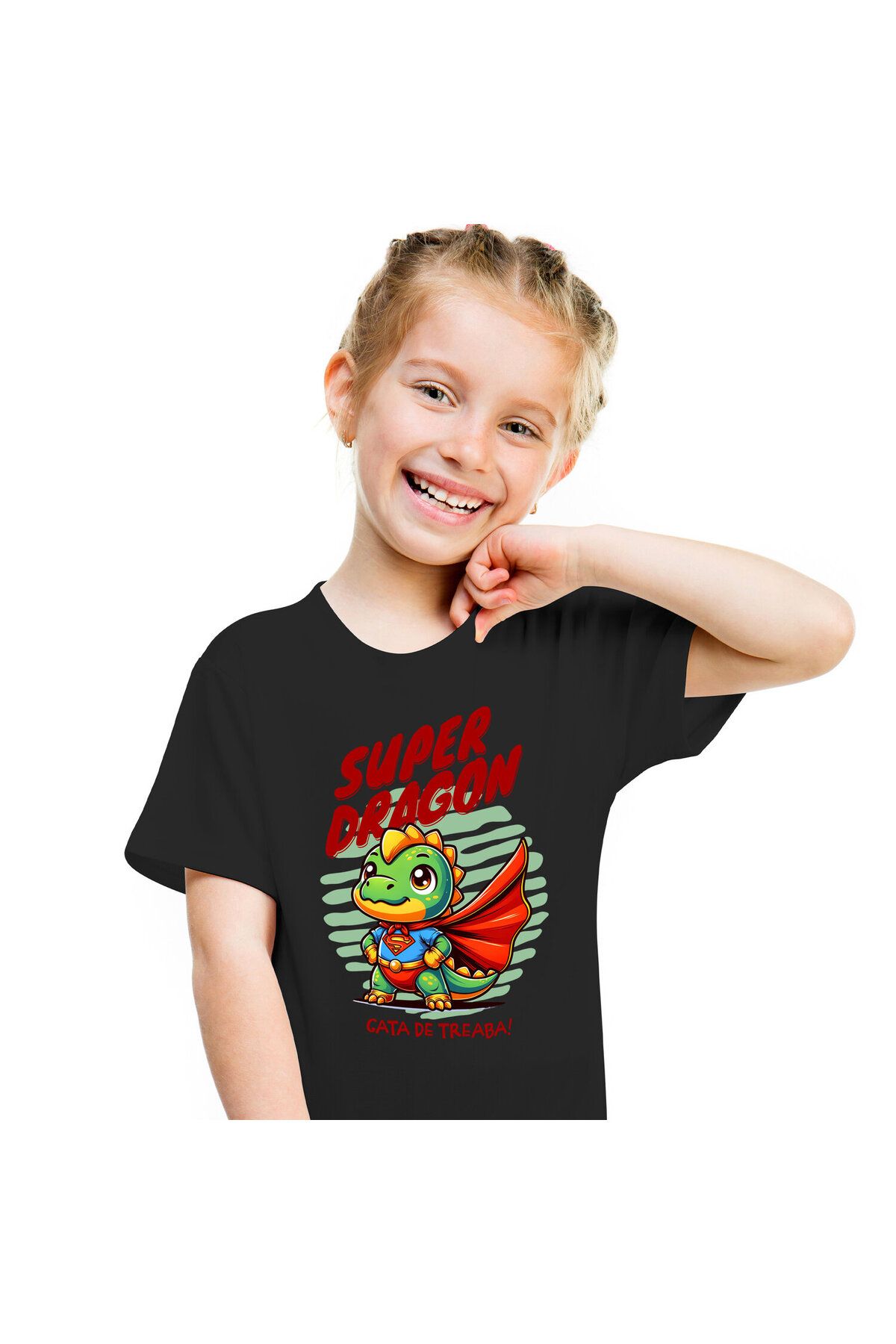 StoryGift Romania Tricou Copii Cu Minge De Baschet Cos Text In Limba Romana Campion De Neoprit Mot,black_6ani Unisex - 3–4 years
