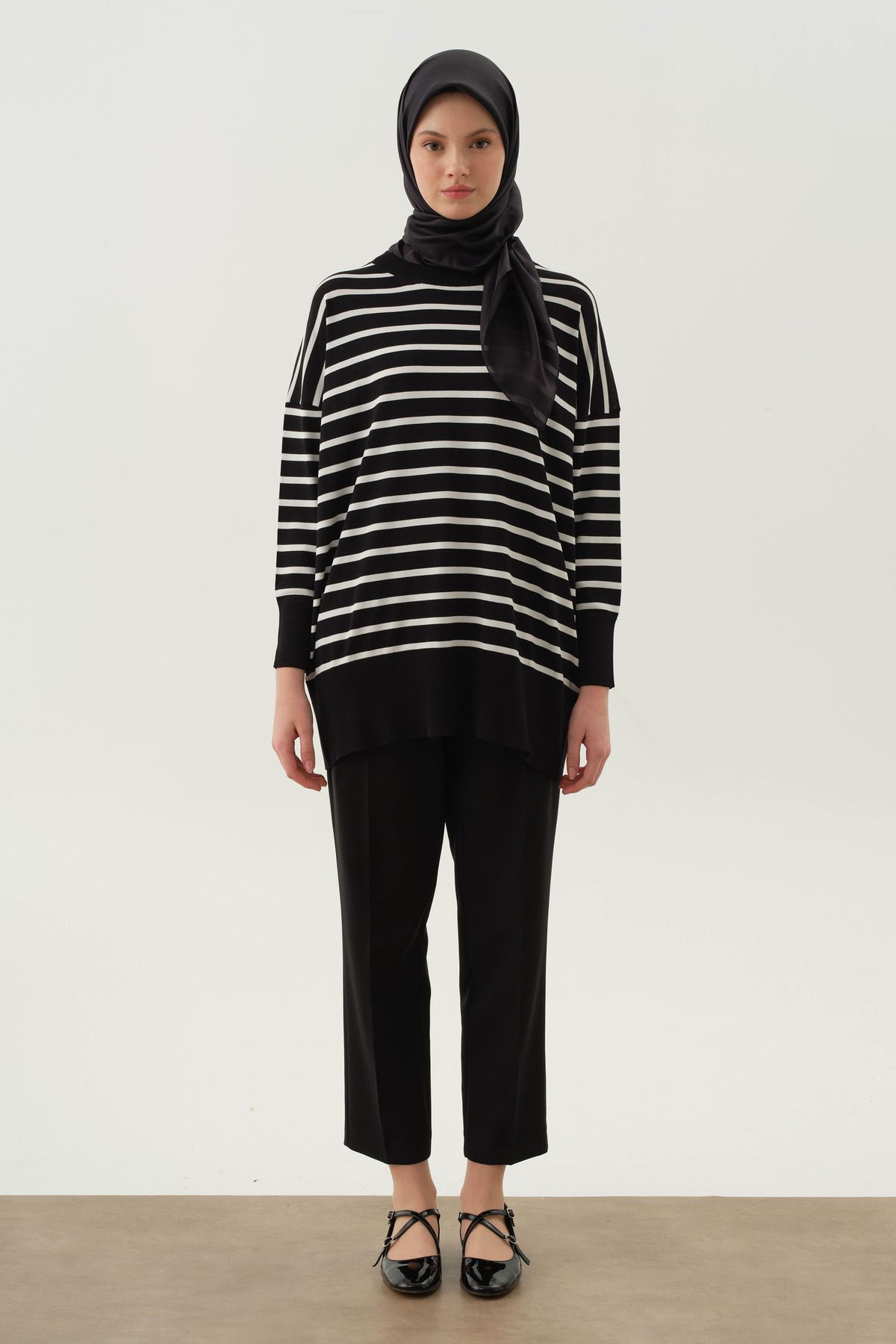 Tuğba Tek Pile Basic Pantolon - Siyah