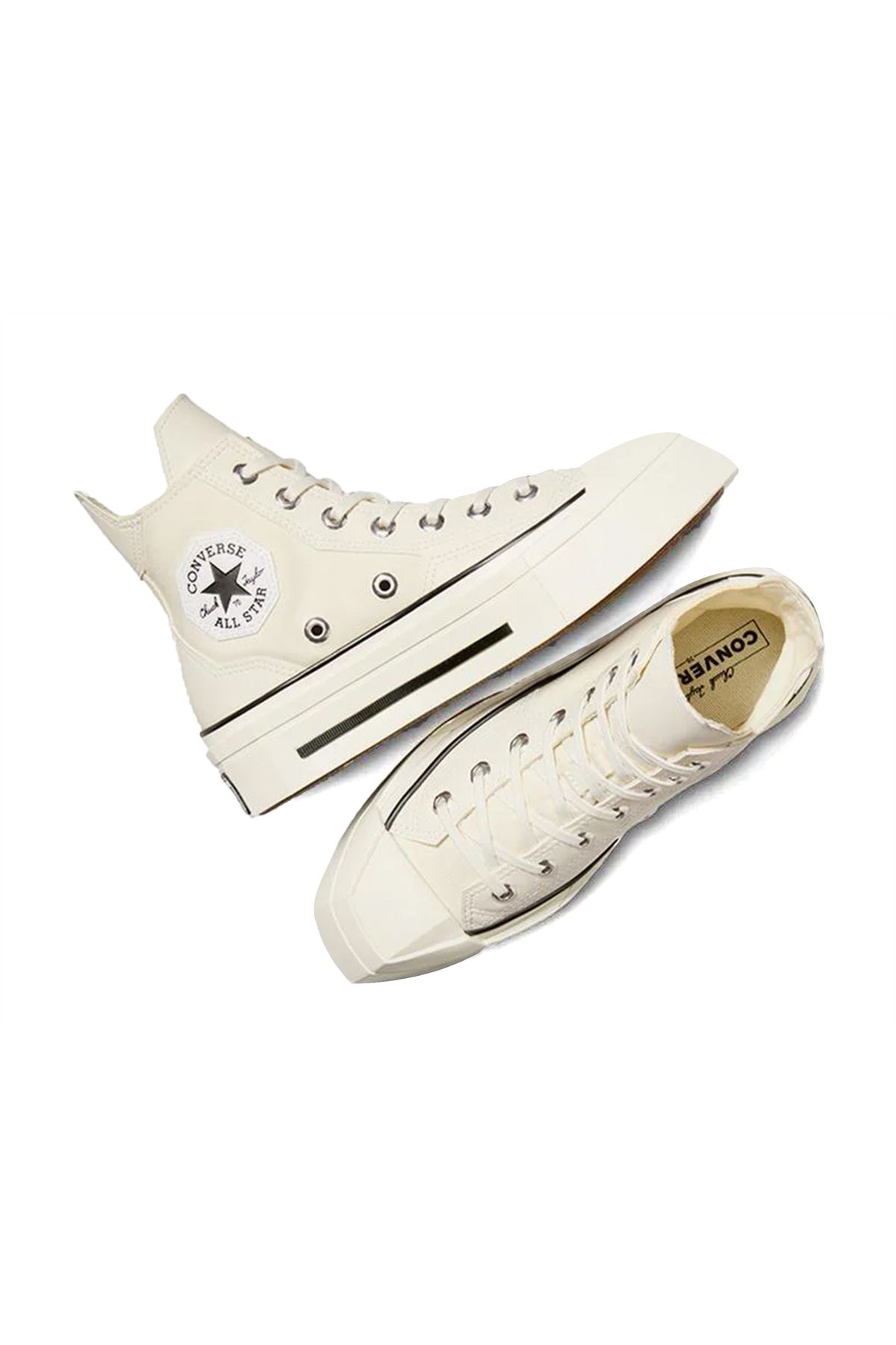 converse-Beige Chuck 70 De Luxe Squared Women's Casual Shoes 3