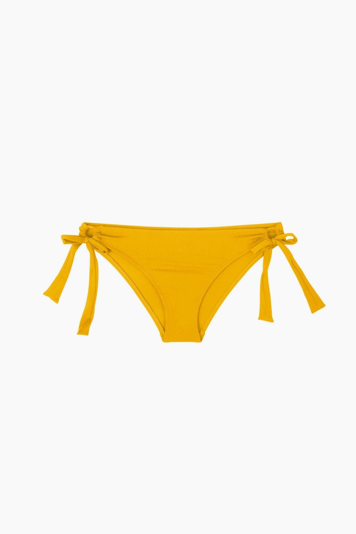 AYYILDIZ-63001 Yellow Bikini Bottom 4