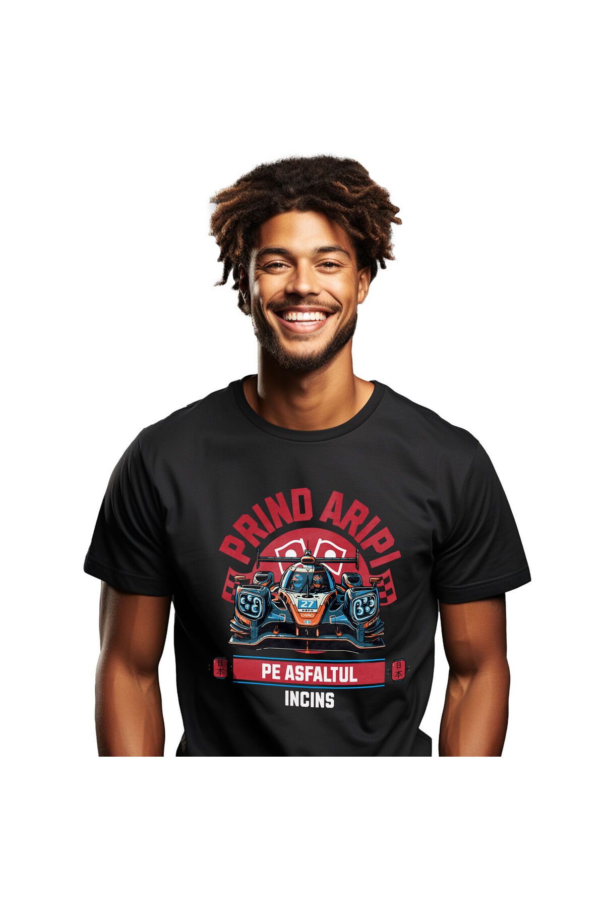 StoryGift Romania Tricou Barbati Cu Masina Curse Formula 1 Colorata Viteza Iubitorii De Masini Cu ,black_l Masculin - S
