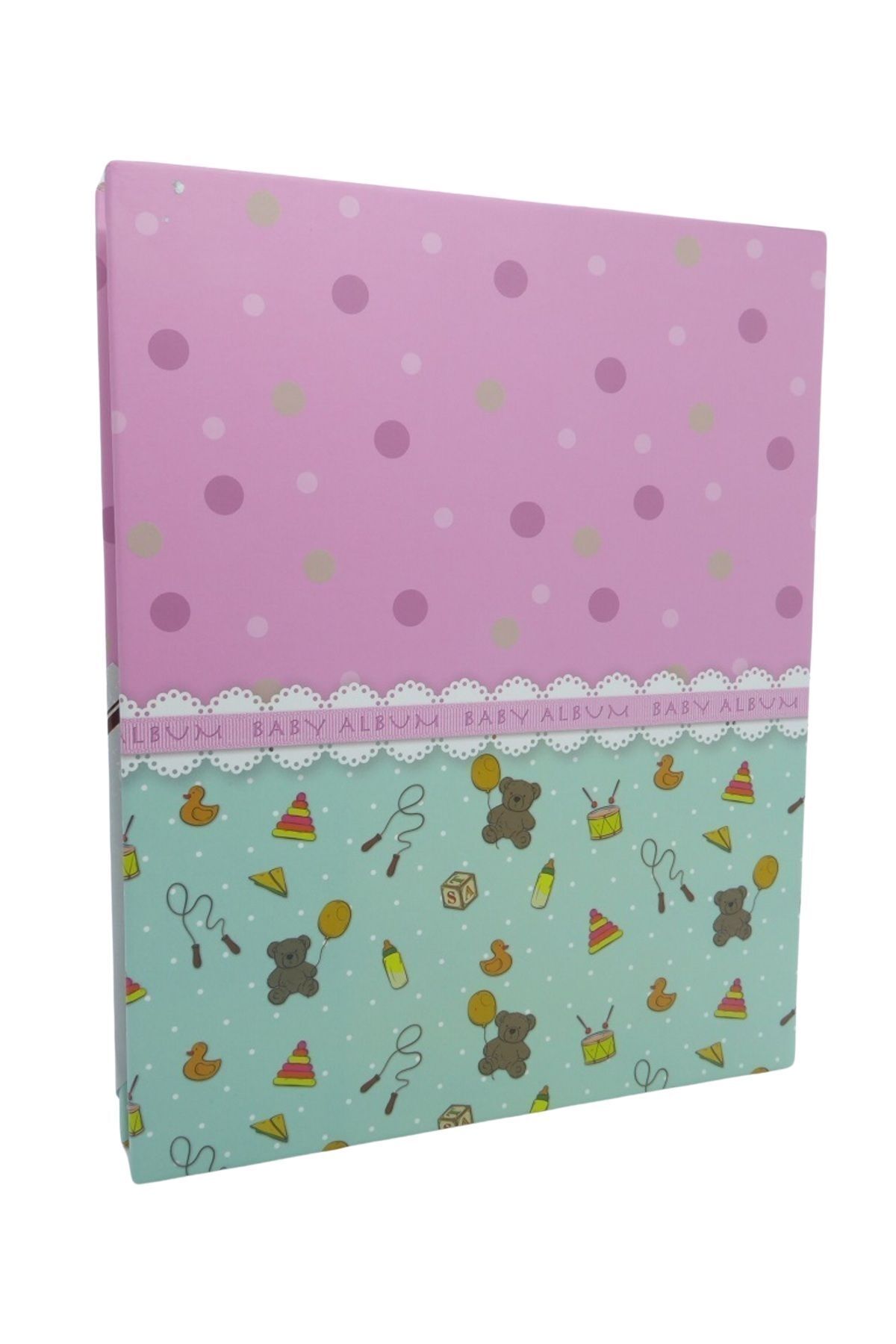 BF ALBÜM 10X15 200'lük Bebek Albümü desenli (Penceresiz) fotoğrafı 3 (önizleme)