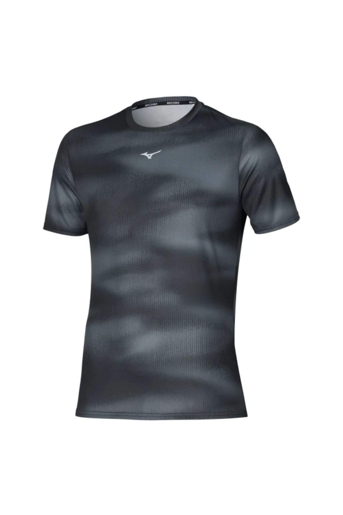 MIZUNO Core Graphic Erkek Tişört Gri / Siyah
