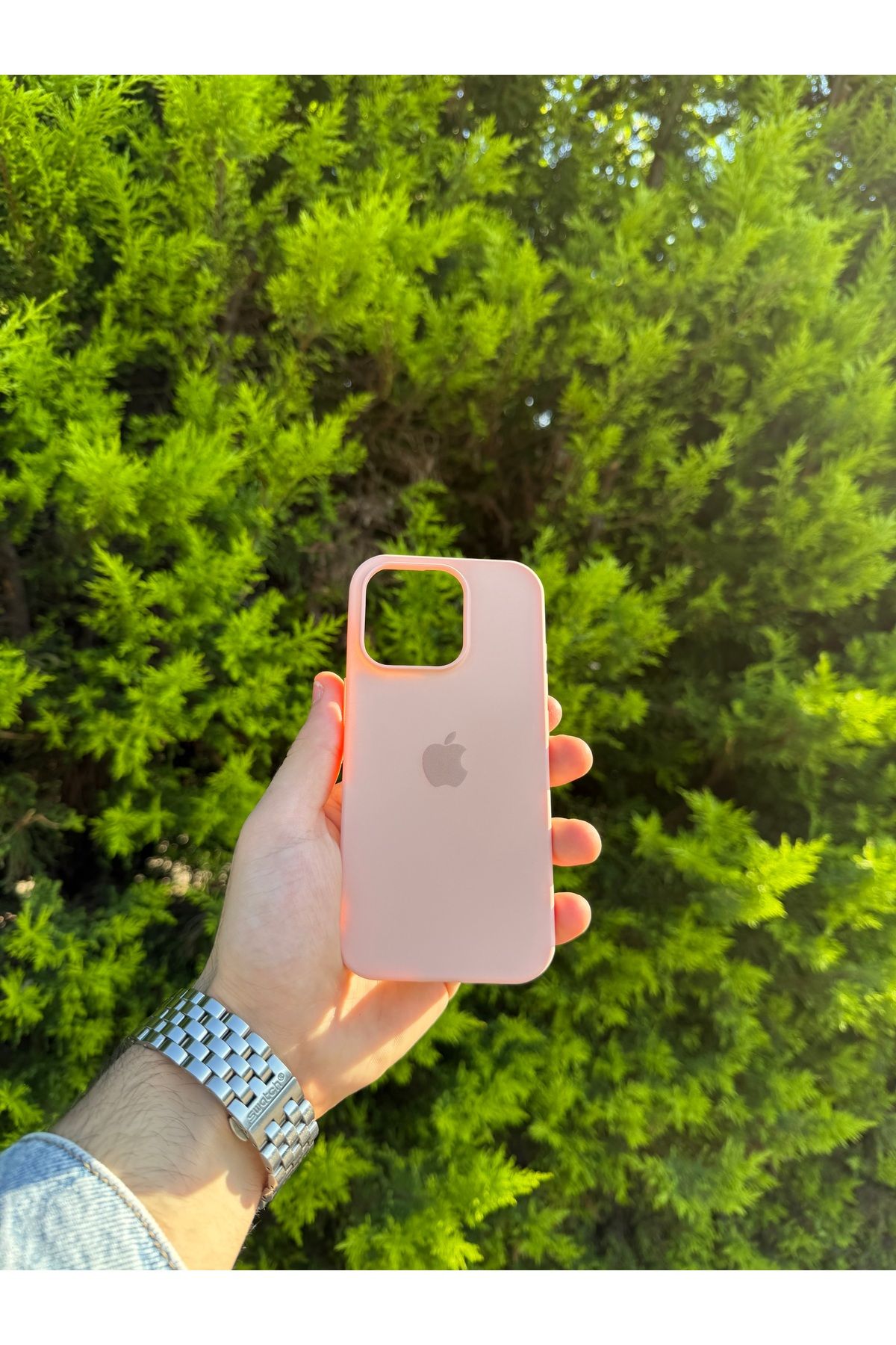 Thelioncase Apple iPhone 16 Pro Lansman Uyumlu İçi Kadife Silikon Kılıf
