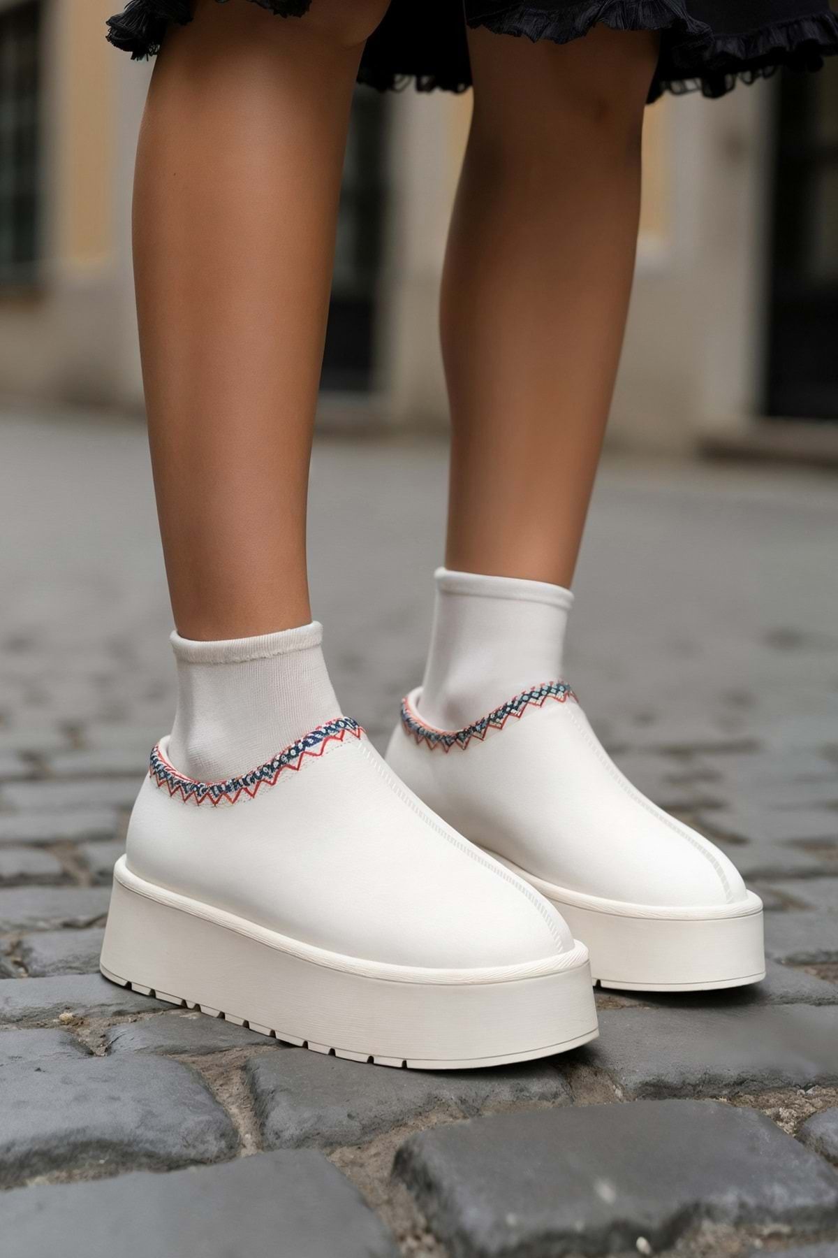 DARK SEER DS.Oggo S. Bej Kadın Sneaker
