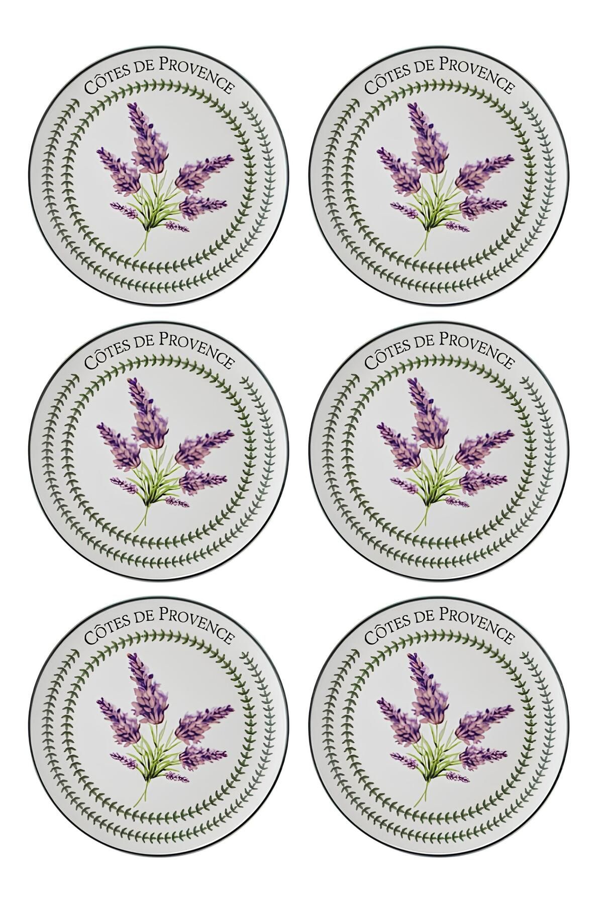 The Mia Provence Lavanta Altılı Servis Tabağı prc04