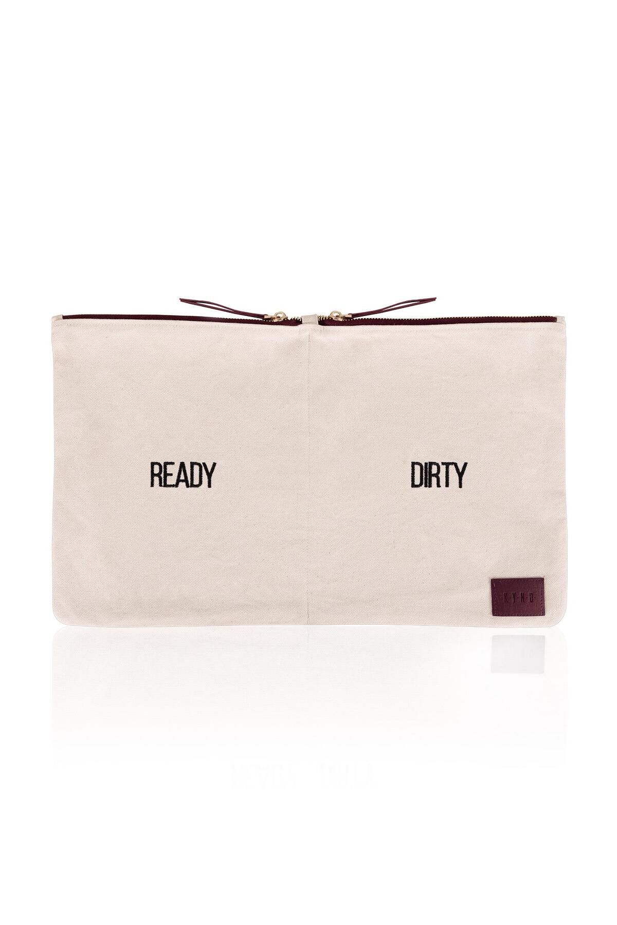 The Mia KYND Ready Dirty Bölmeli Organizer Çanta 45x27 cm