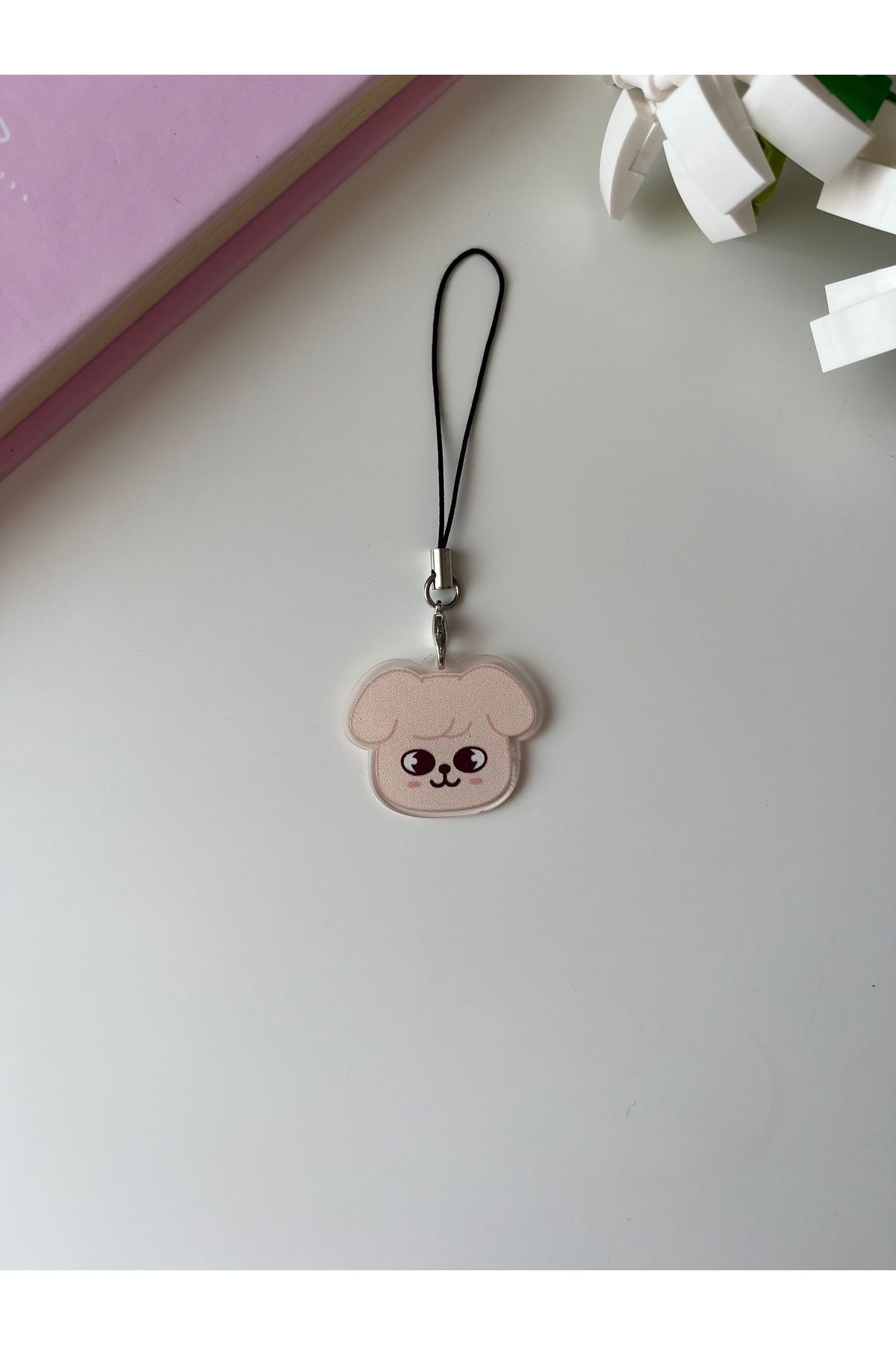 Hara Company Stray Kids SKZOO PuppyM Lightstick Seung Min Telefon Charm / Termos Süsü
