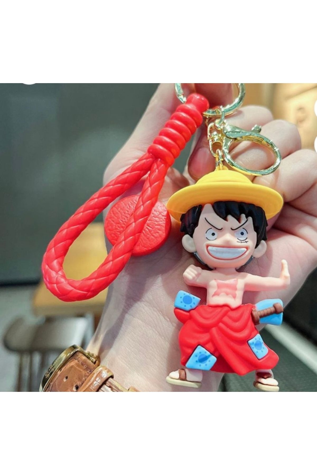 happystoretr Banbo One Piece Luffy Anahtarlık Çanta Dekorasyonu