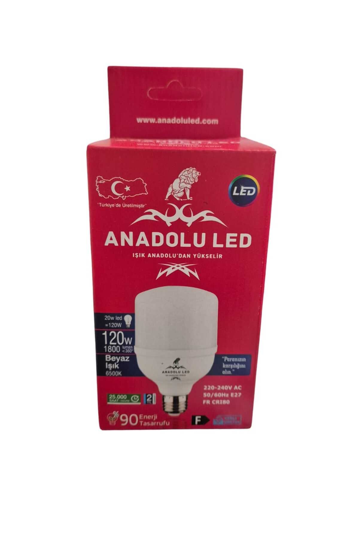 ANADOLU LED 20w Led Ampul – Beyaz Işık (6500K)