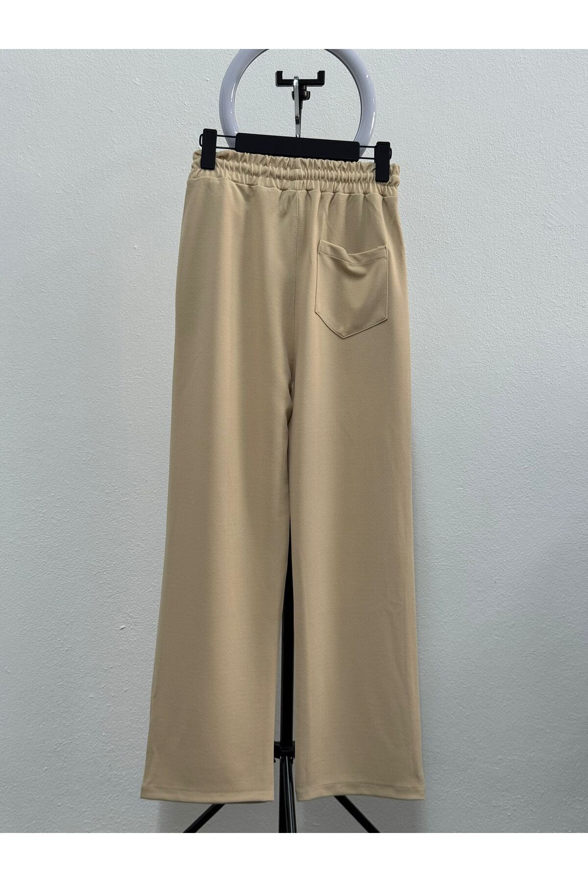 JAKOTTO Likralı Rahat Kesim Beli Lastikli Baggy Pantolon