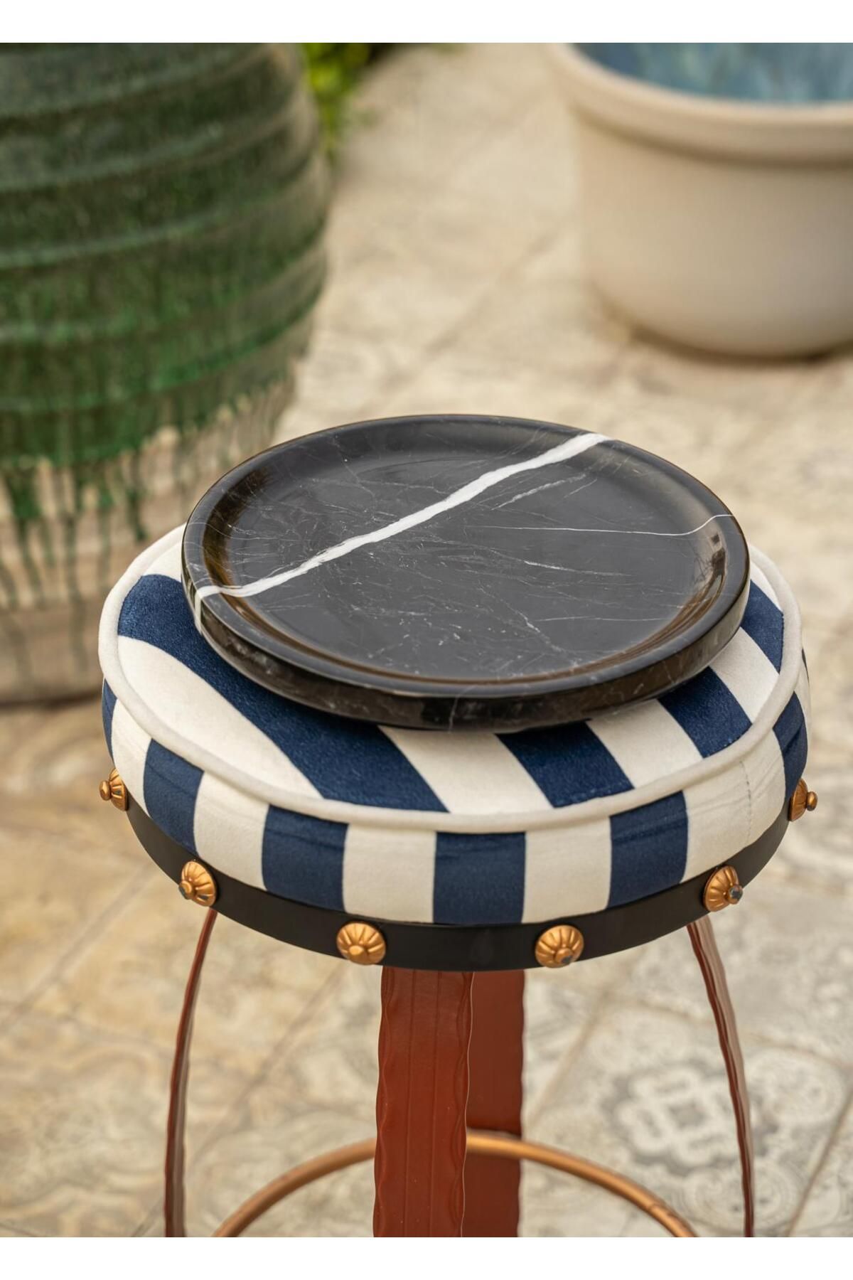 ONLYSTONE Mermer ve Traverten Sunum Tabağı
