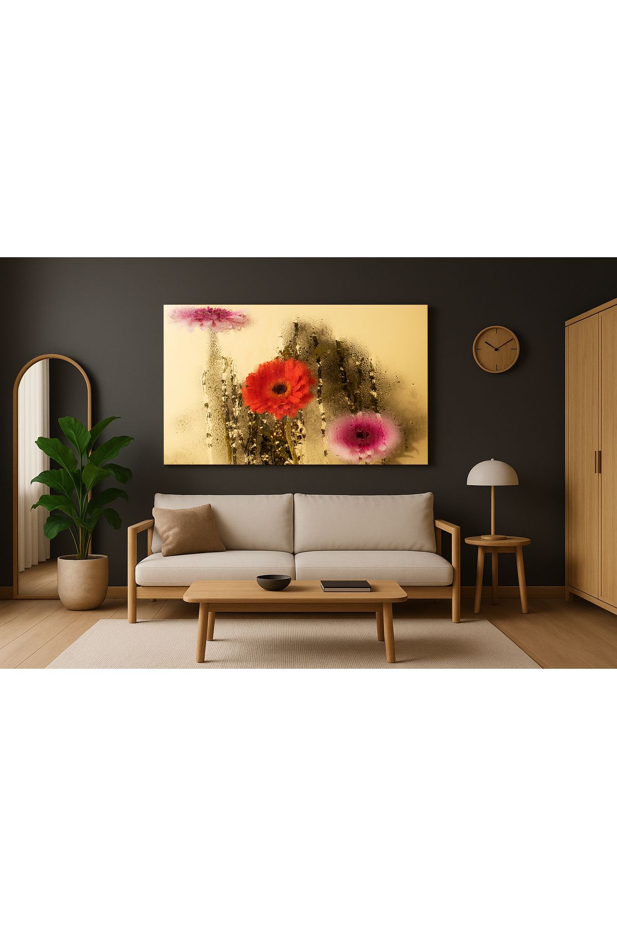 volo dekor - KANVAS TABLO Pastel Renkler , Dekoratif Kanvas Duvar Tablosu