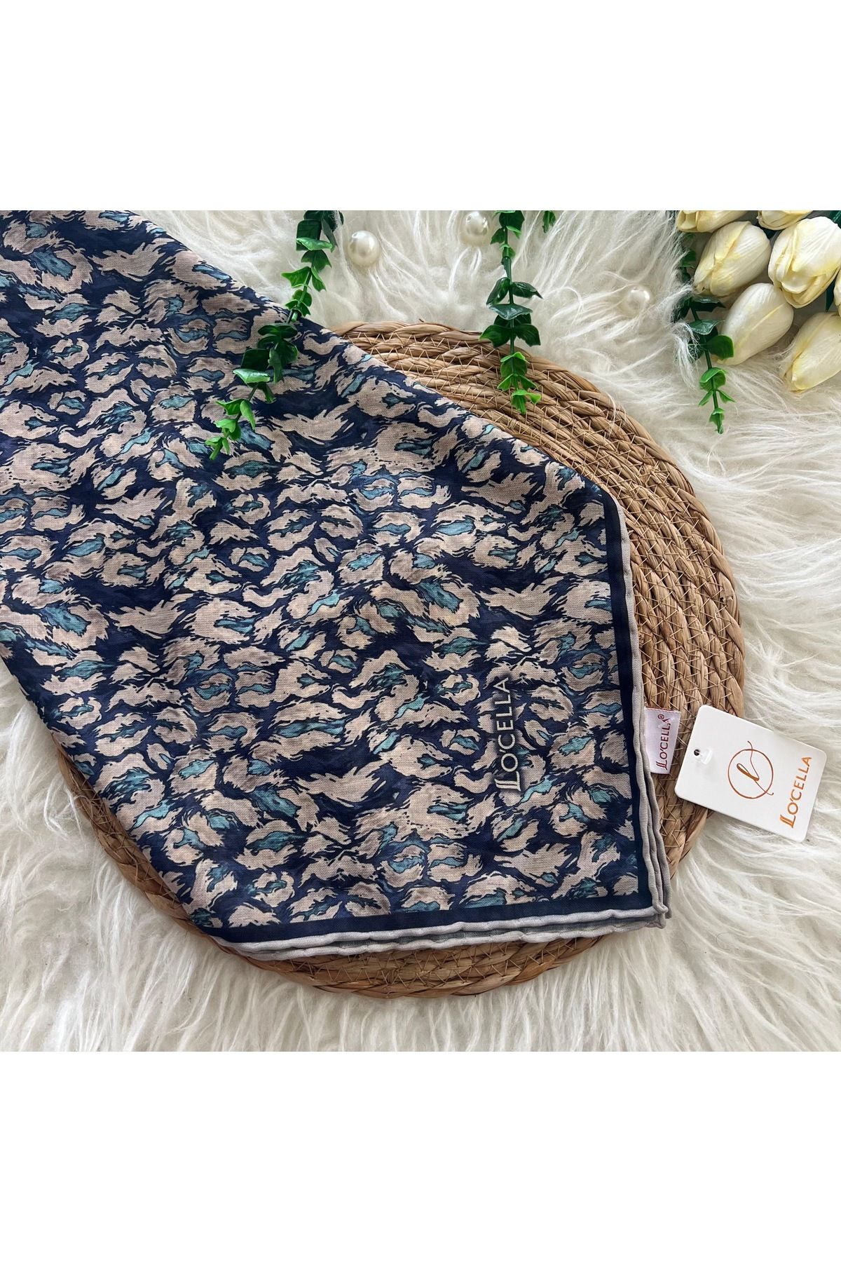 locella - Soft Pamuklu Eşarp SMB128