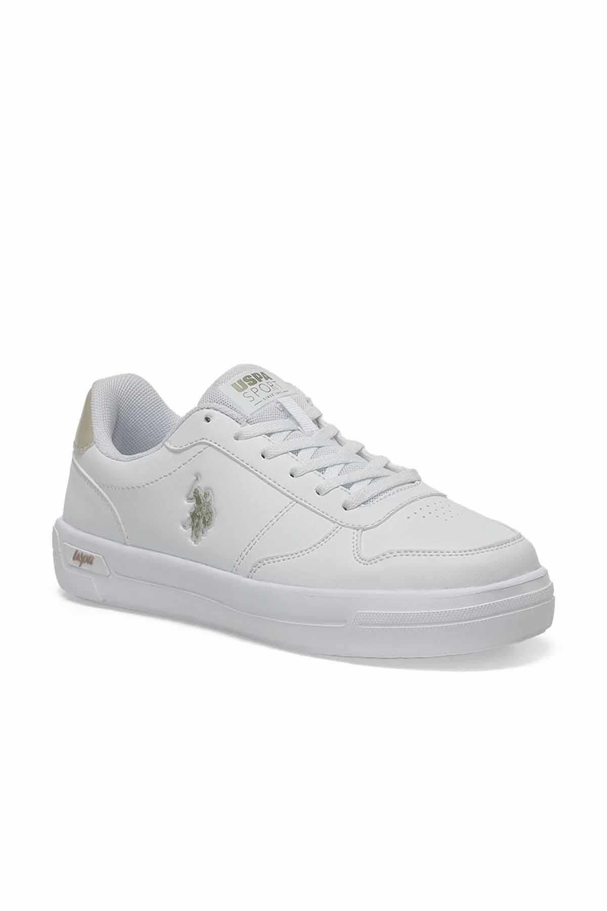 U.S. Polo Assn. U.S. Polo Ellis 4FX Kadın Günlük Spor Ayakkabı 10150174BEYAZ