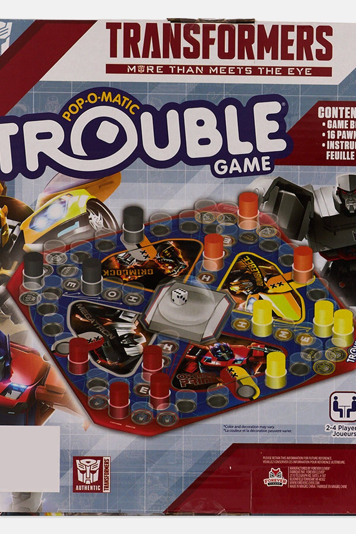 transformers-Pop O Matic Transformer Trouble Game 3
