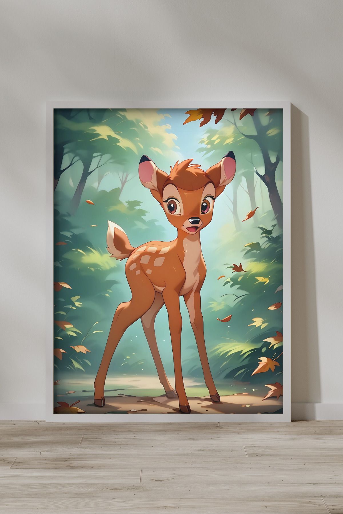FGHGF Disney Seri 001 Çerçevesiz Poster & Duvar Tablosu