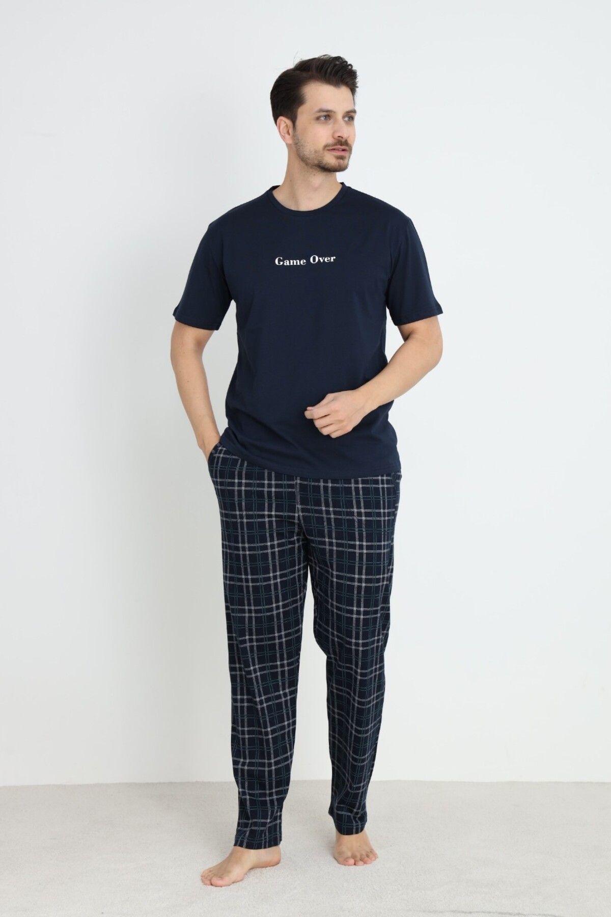 Arc Erkek Pijama Takımı Kısa Kol