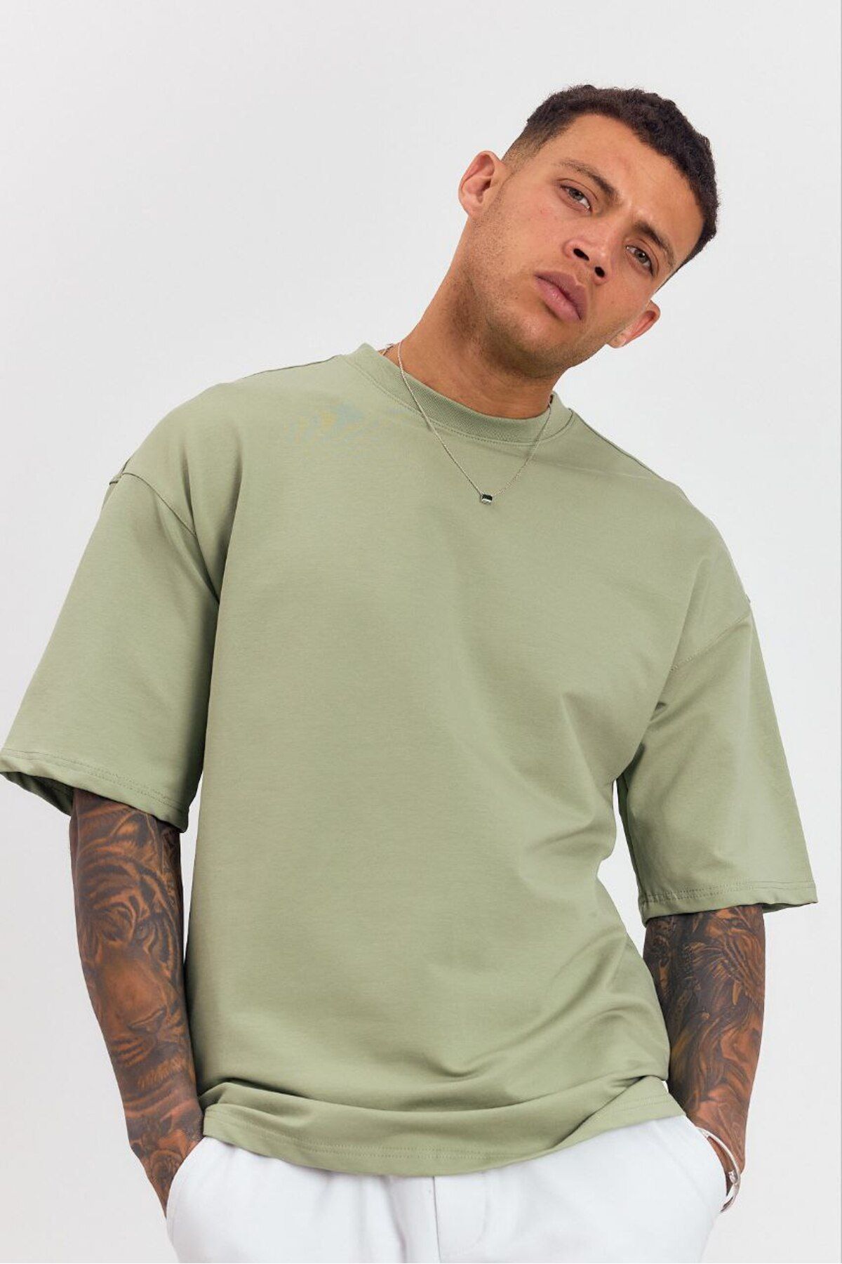Risk Wear Basic Oversize Tişört