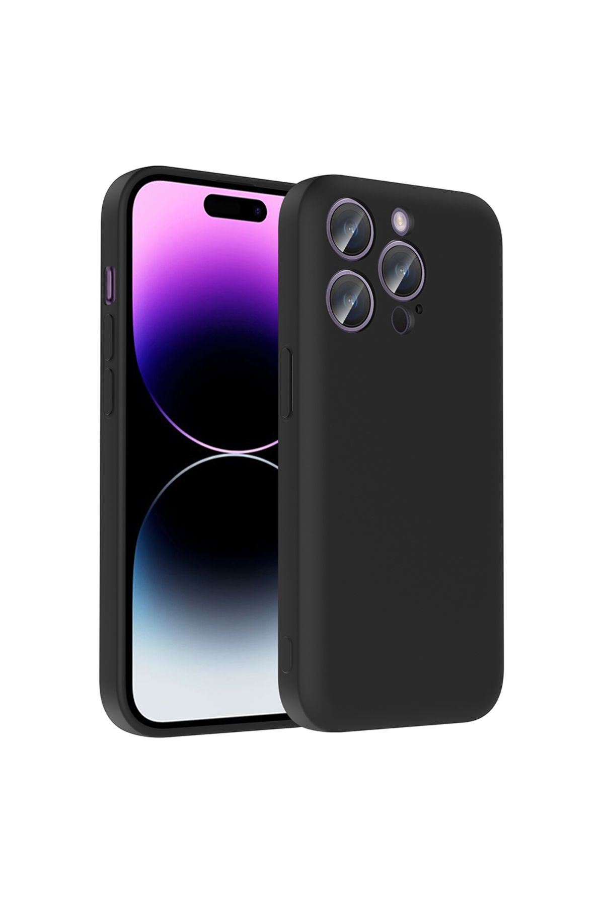 ELSAH iPhone 14 Pro Max Uyumlu Kılıf Kamera Korumalı Kartlık Hazneli, Jan Kapak