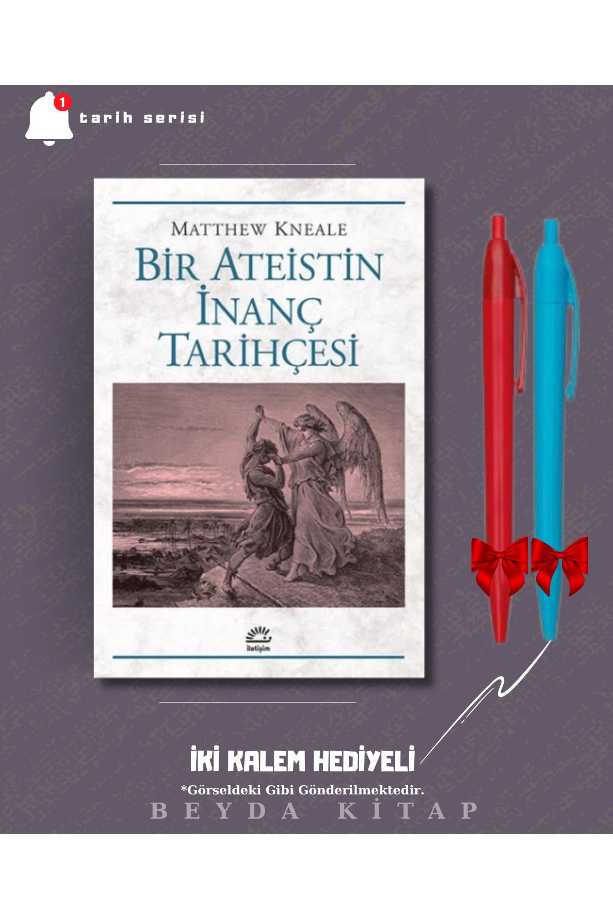 İletişim Yayınları Bir Ateistin İnanç Tarihçesi - Matthew Kneale - İki Kalem Hediyeli - TRİLTSYV
