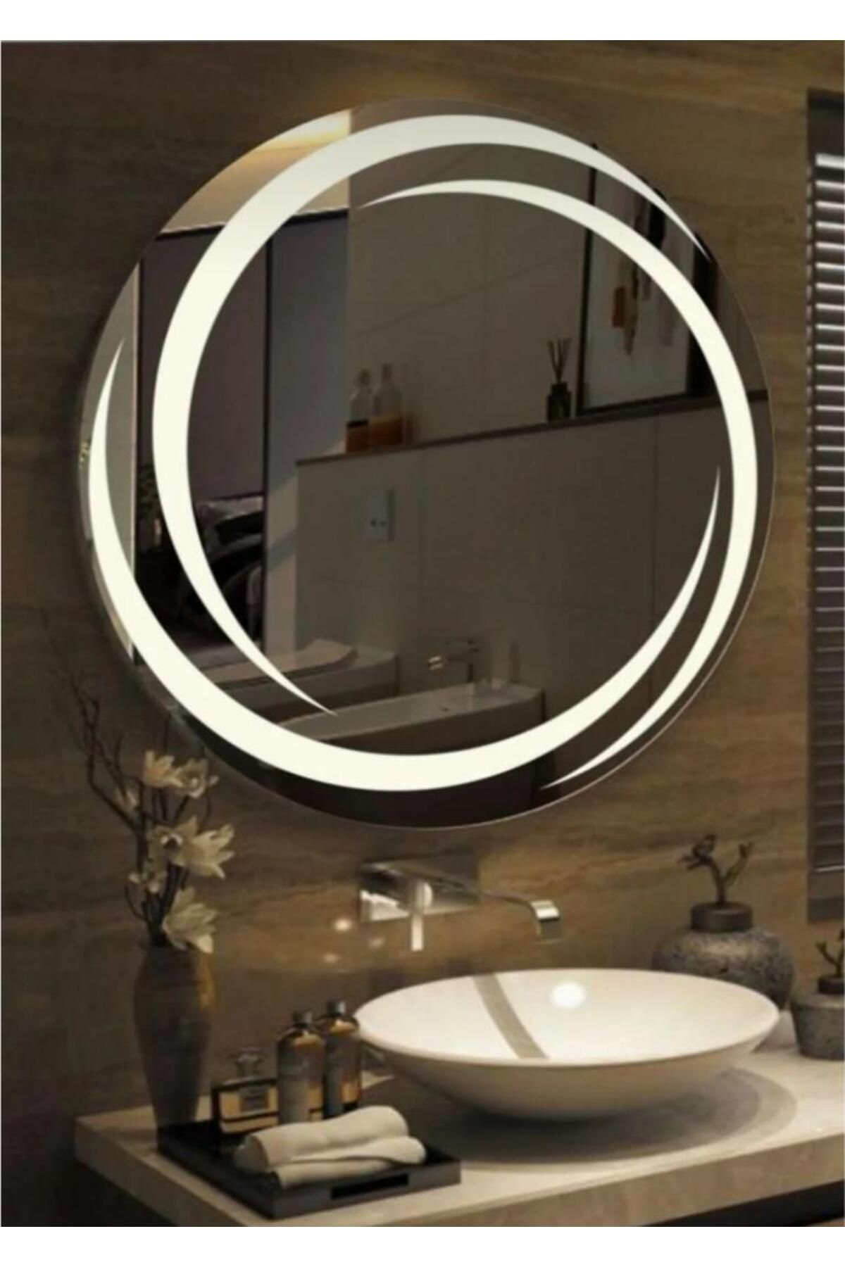 ZERAYNA Banyo Aynası Ledli Ayna 60x60