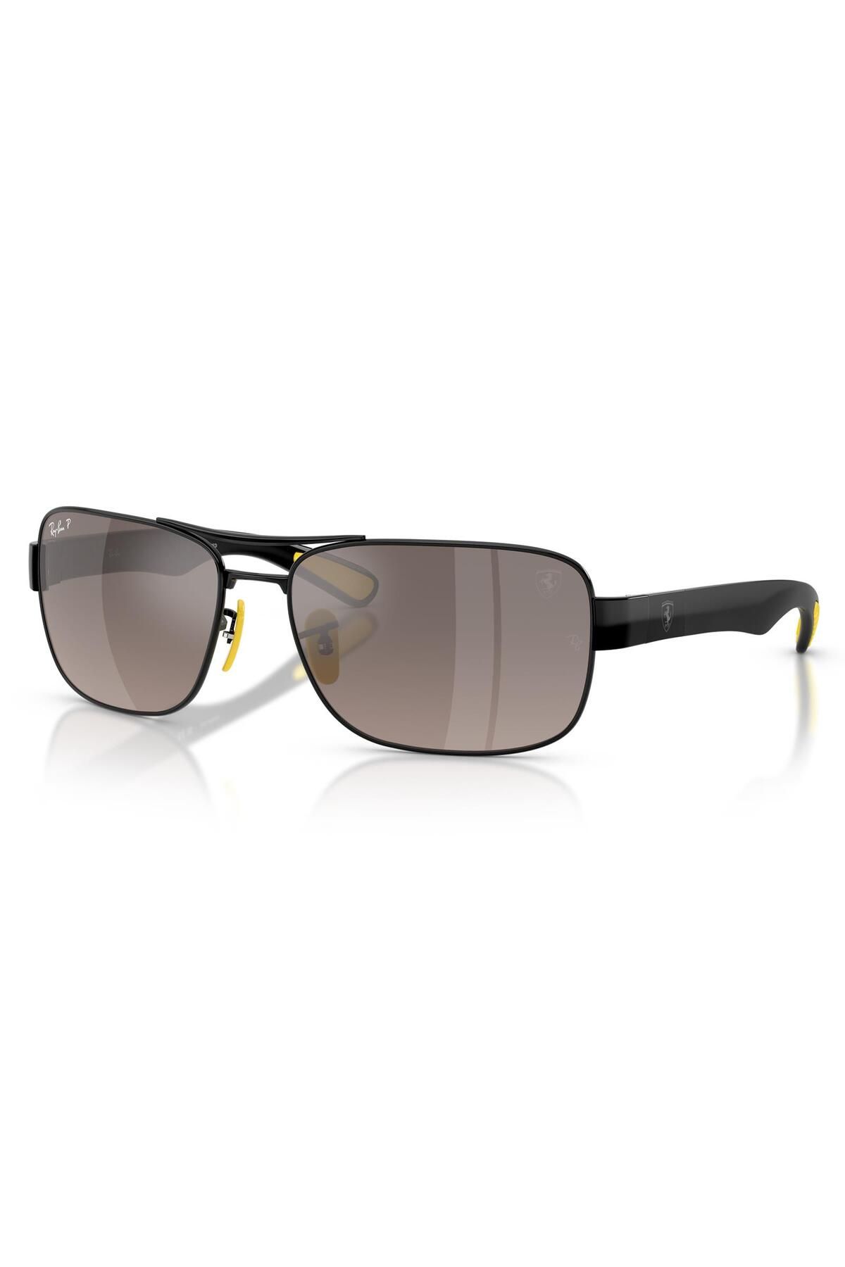 Ray-Ban RB3763M F1205J 64 Ferrari Polarize Unisex Güneş Gözlüğü