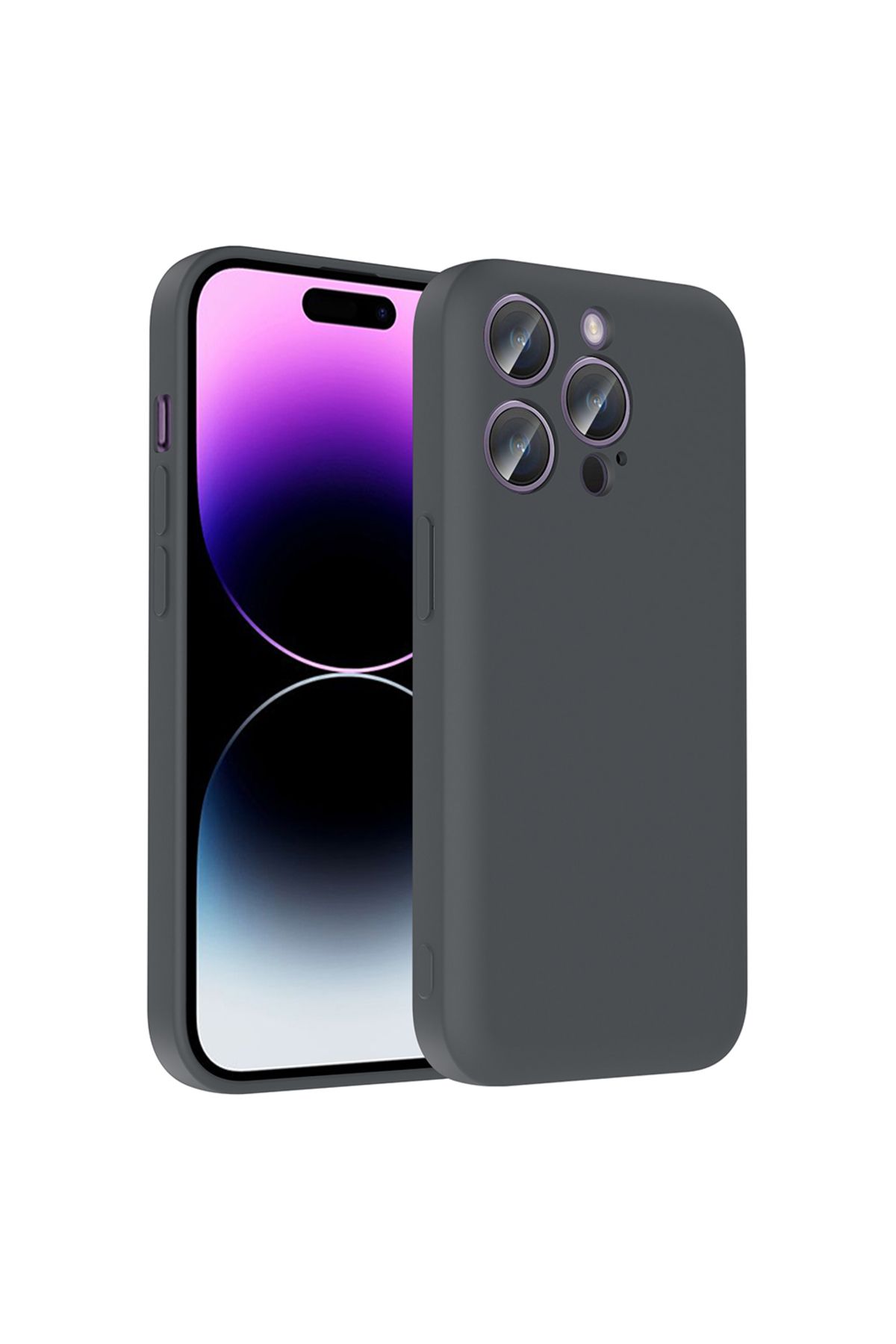 ELSAH iPhone 14 Pro Max Uyumlu Kılıf Kamera Korumalı Kartlık Hazneli, Jan Kapak