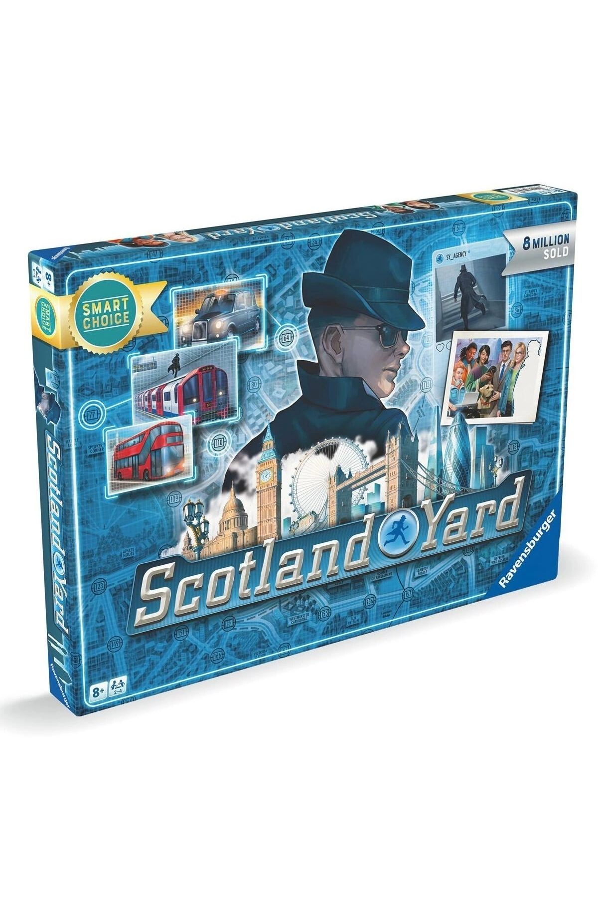 RAVENSBURGER 247165 Ravensburger - Scotland Yard - Smart Choice
