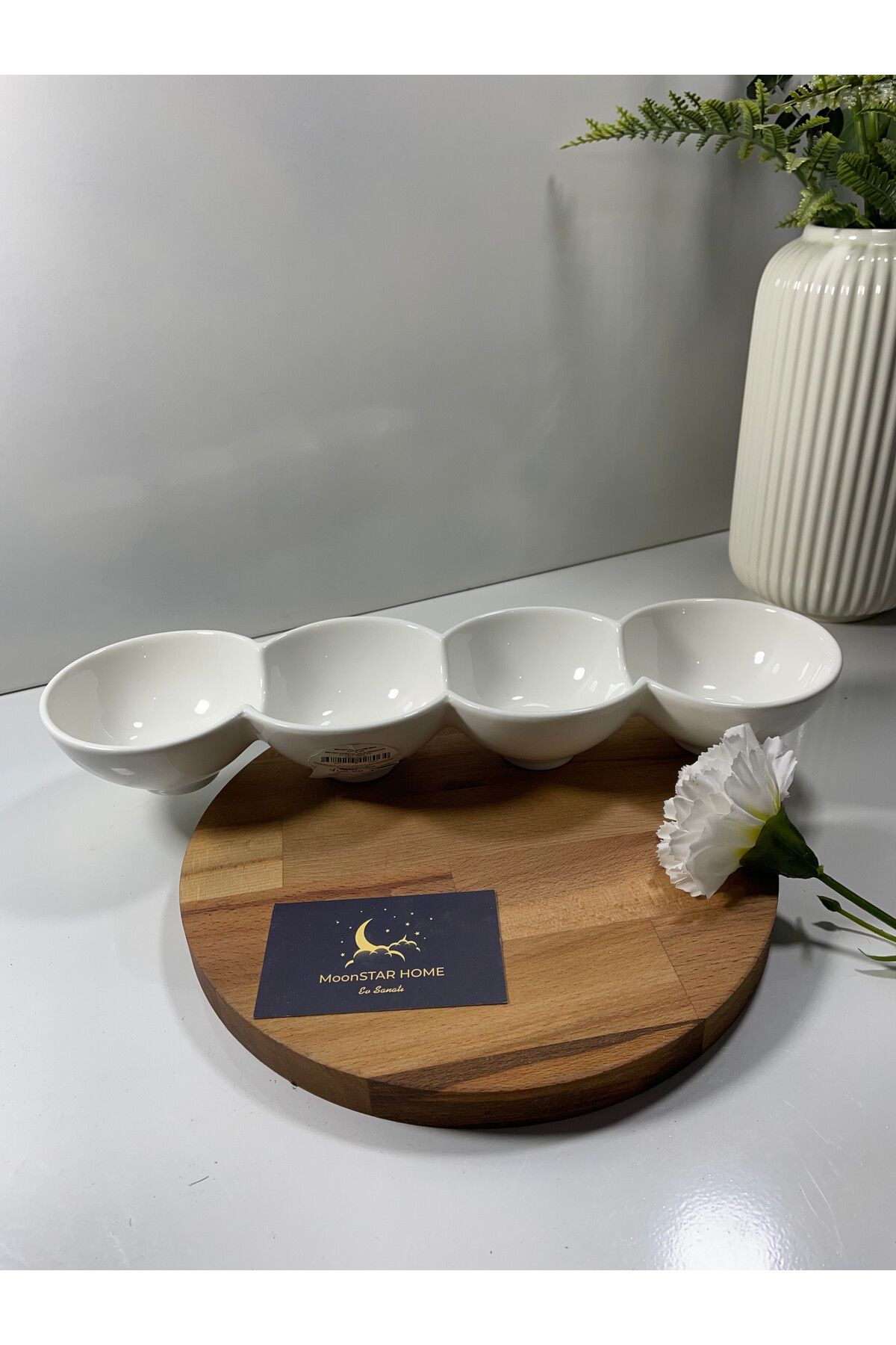 Madame Coco New Petit Concept 4 Bölmeli Küçük Sunum Tabağı