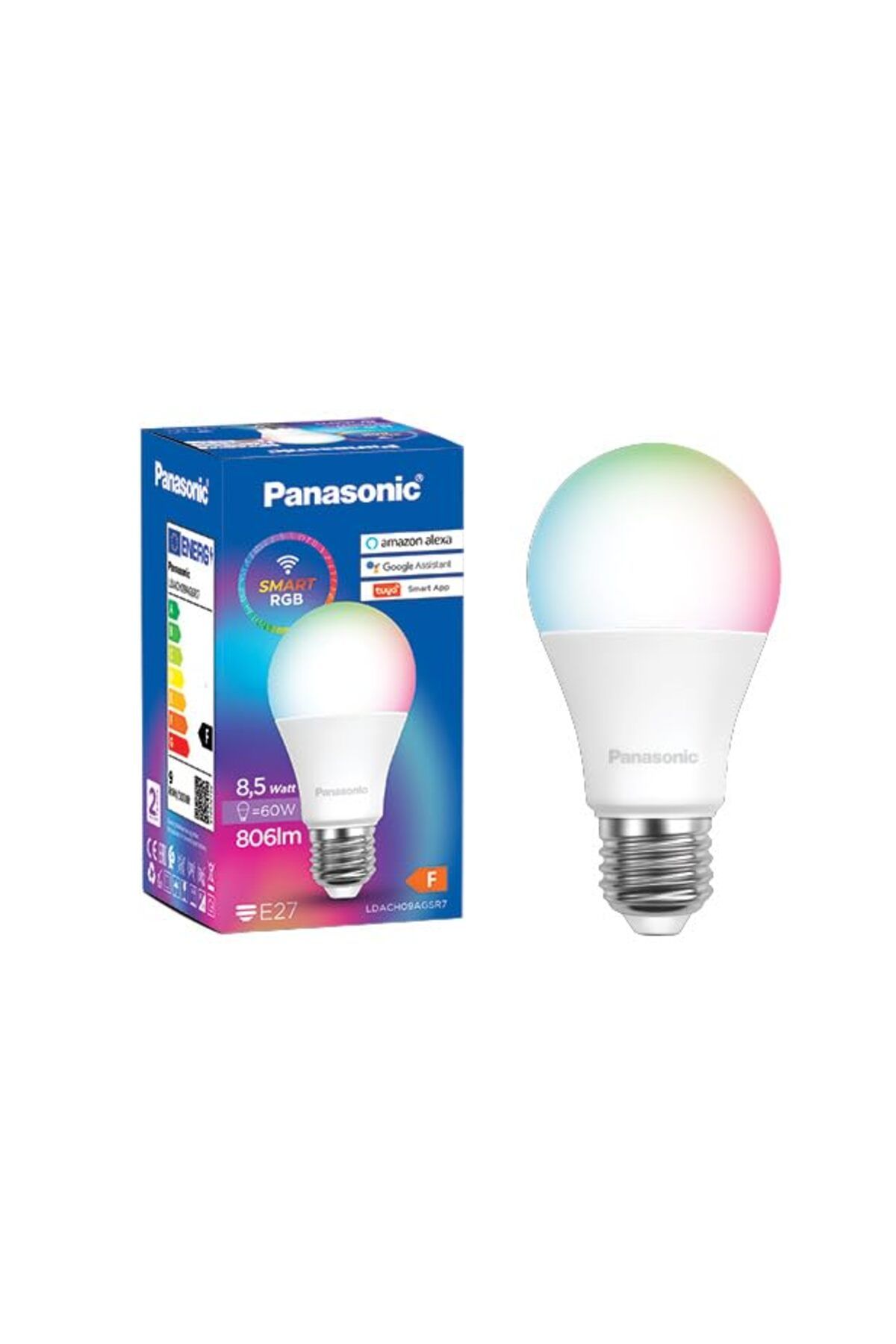 ShopZum Led Akıllı Bluetooth Wi-Fi Rgb E27 Lamba 9W