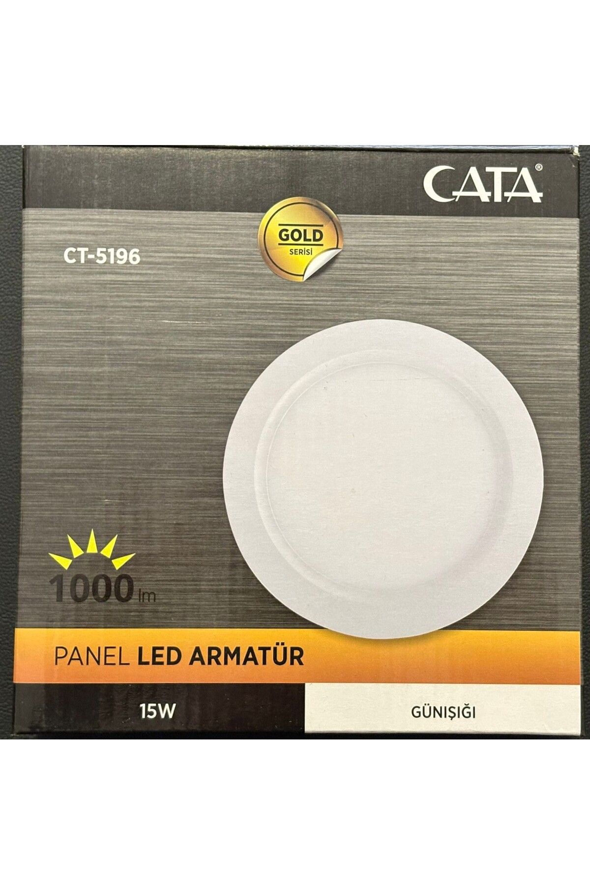 Cata 15W SPOT CT-5196 LED SPOT LAMBA - SARI GÜN IŞIĞI