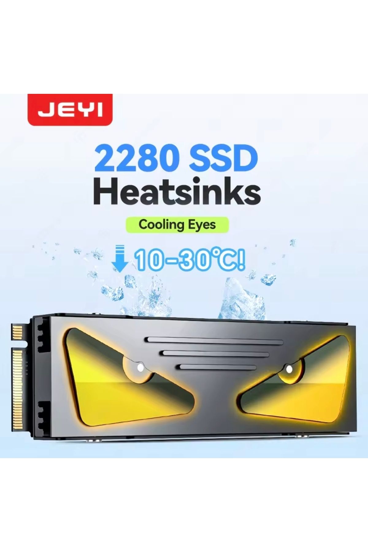 Global Jeyı M.2 2280 Ssd Soğutucu PC/PS5/PCIE M.2 Yuvalı M2 Nvme Alüminyum Soğutucu Radyatör/Cooling Eyes