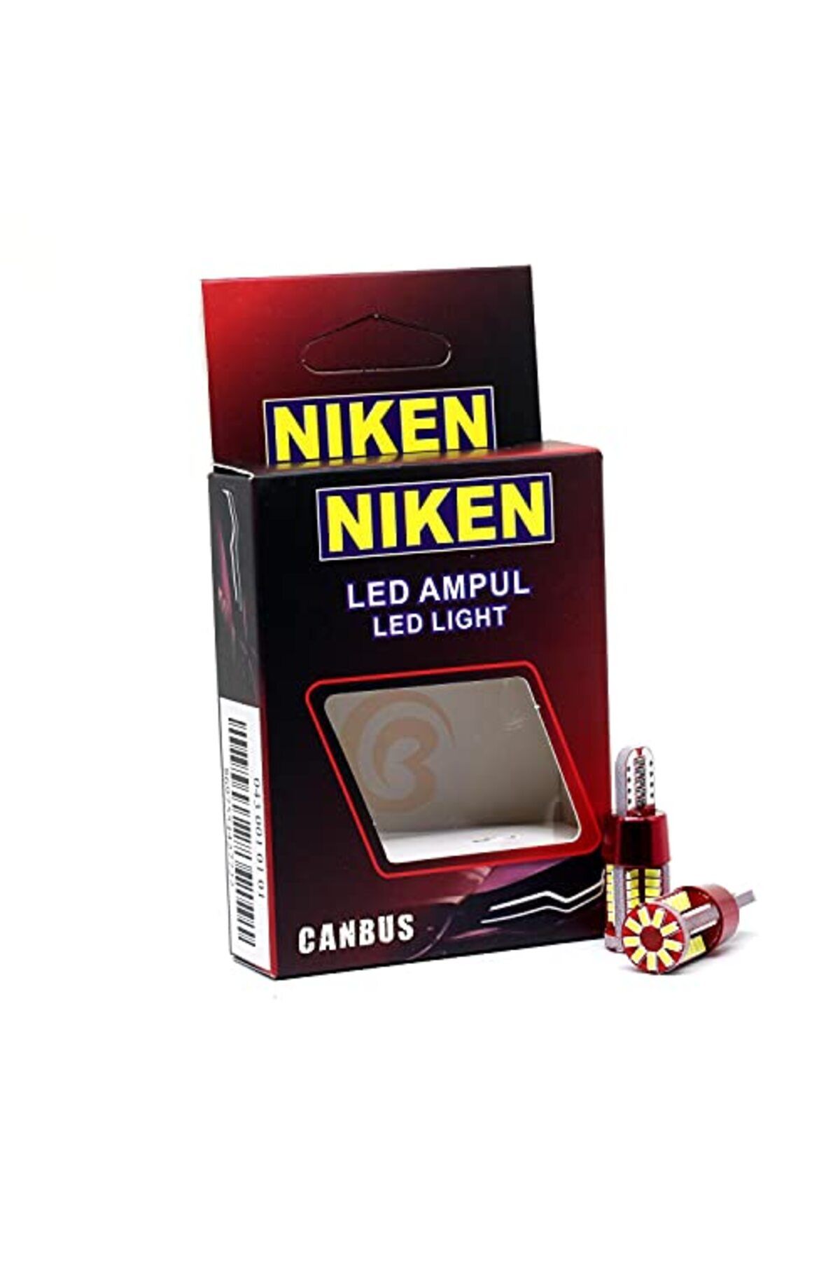 ShopZum Niken 12V T10 Dipsiz Ampul 57 Led&Apos;Li 2’Li Set - Beyaz Işık