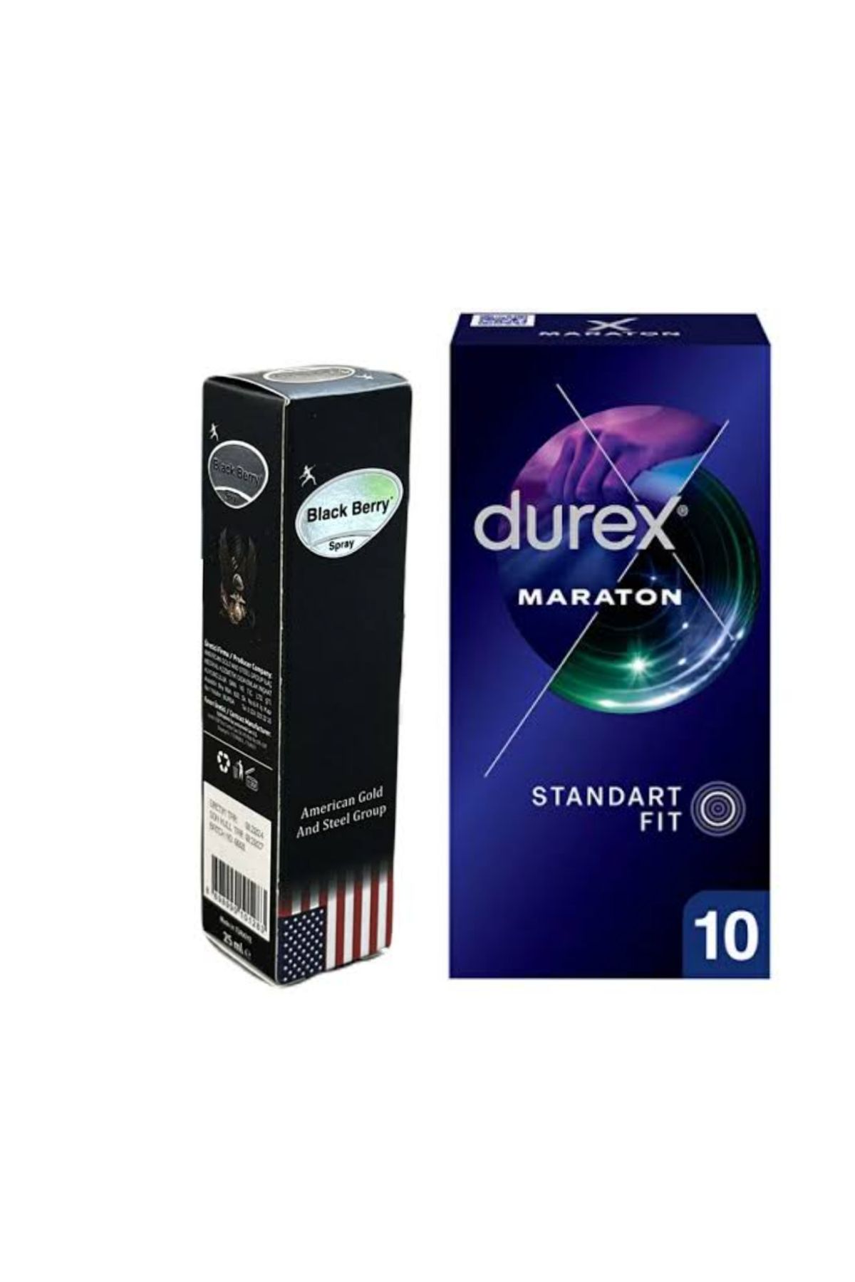 BlackBerry sprey + Maraton Prezervatif set