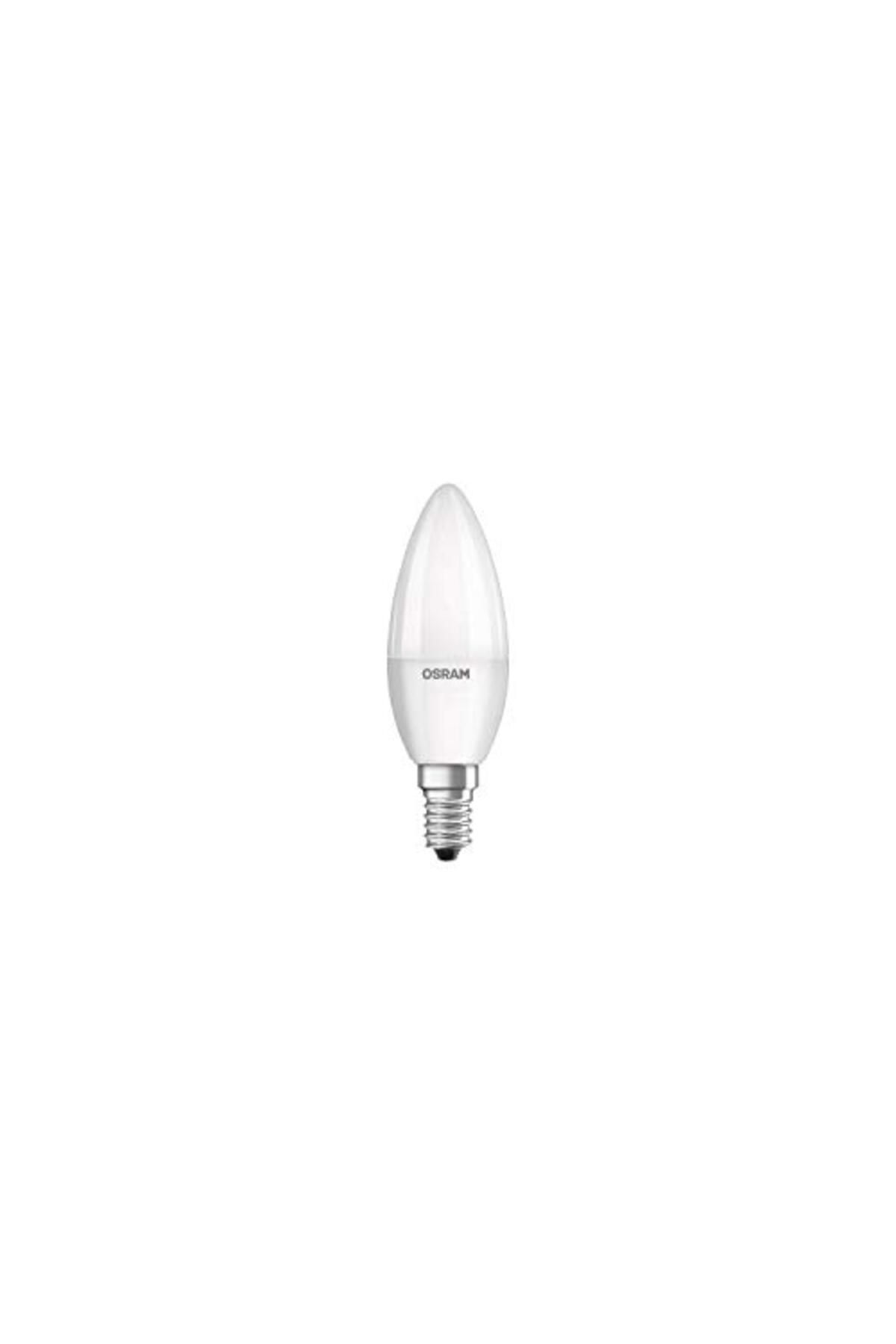 ShopZum 4052899971066 Led Clb 40 Mum 5 W 470 Lümen 6500 Kelvin Beyaz Işık E14 Duy Ampul, Beyaz