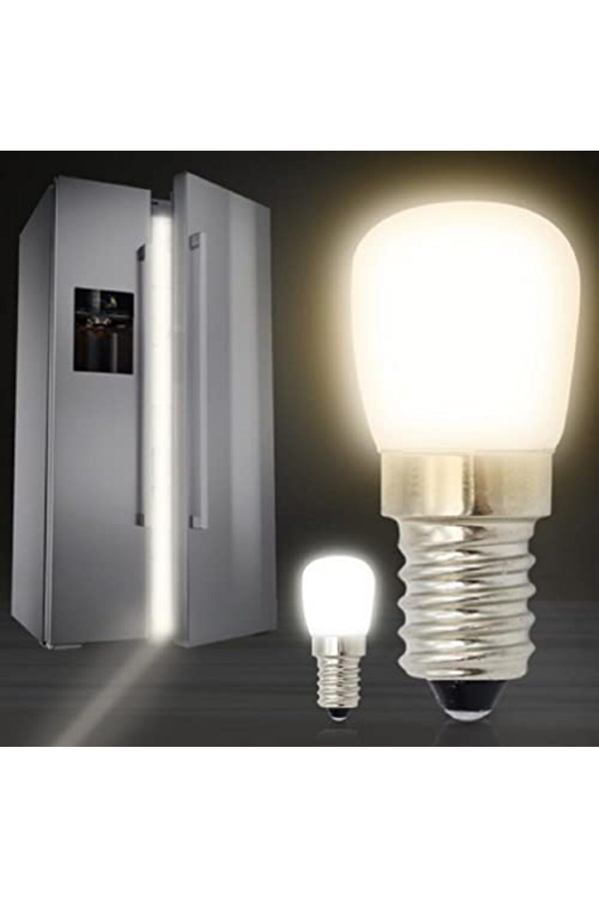 ShopZum Cata Ct-4261G 2W Buzdolabı Ampulü E14 220V, Gün Işığı