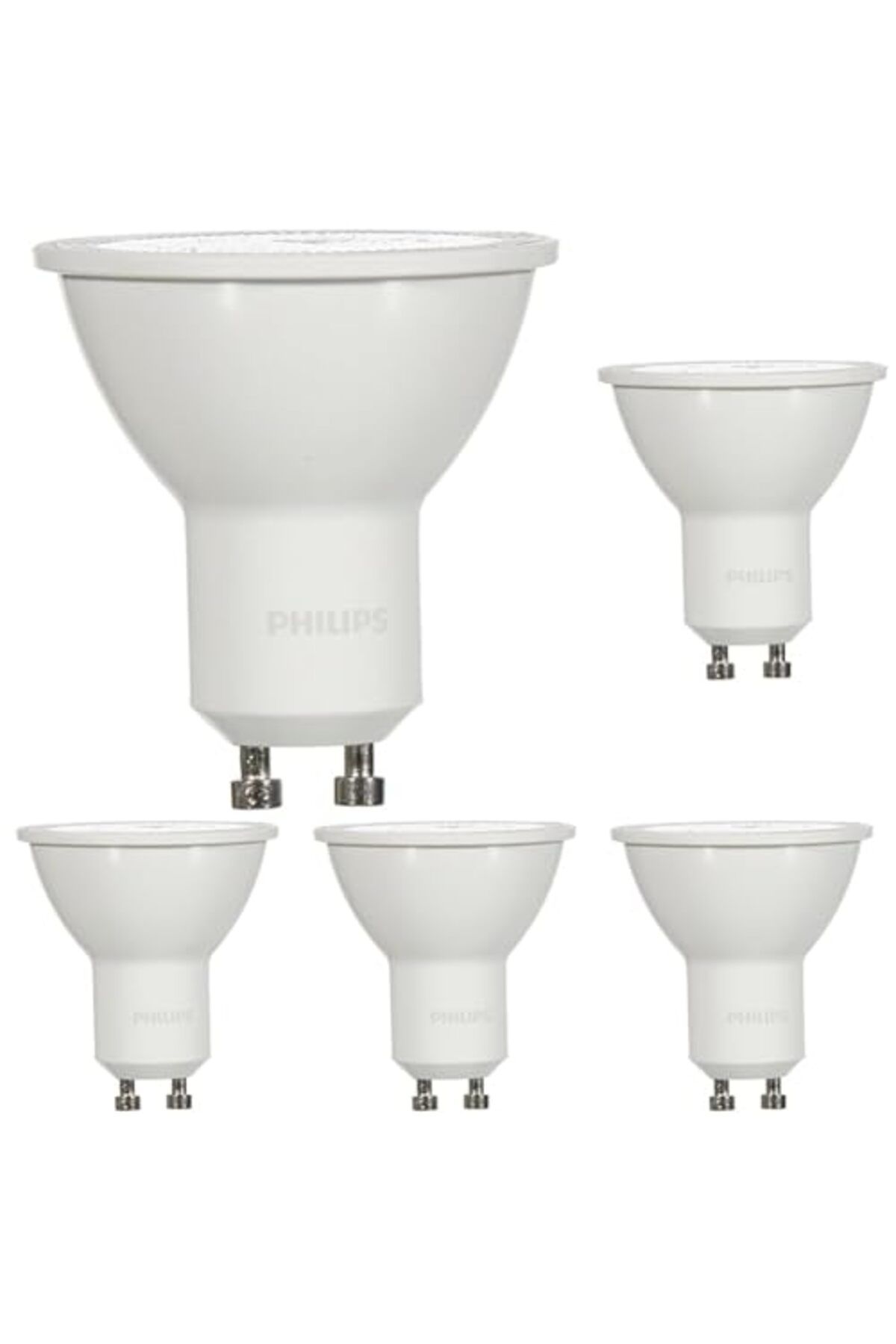 ShopZum Ess Ledspots 50W Gu10 4000K 36D Dim Edilmez Spot Ampul 5Li Paket