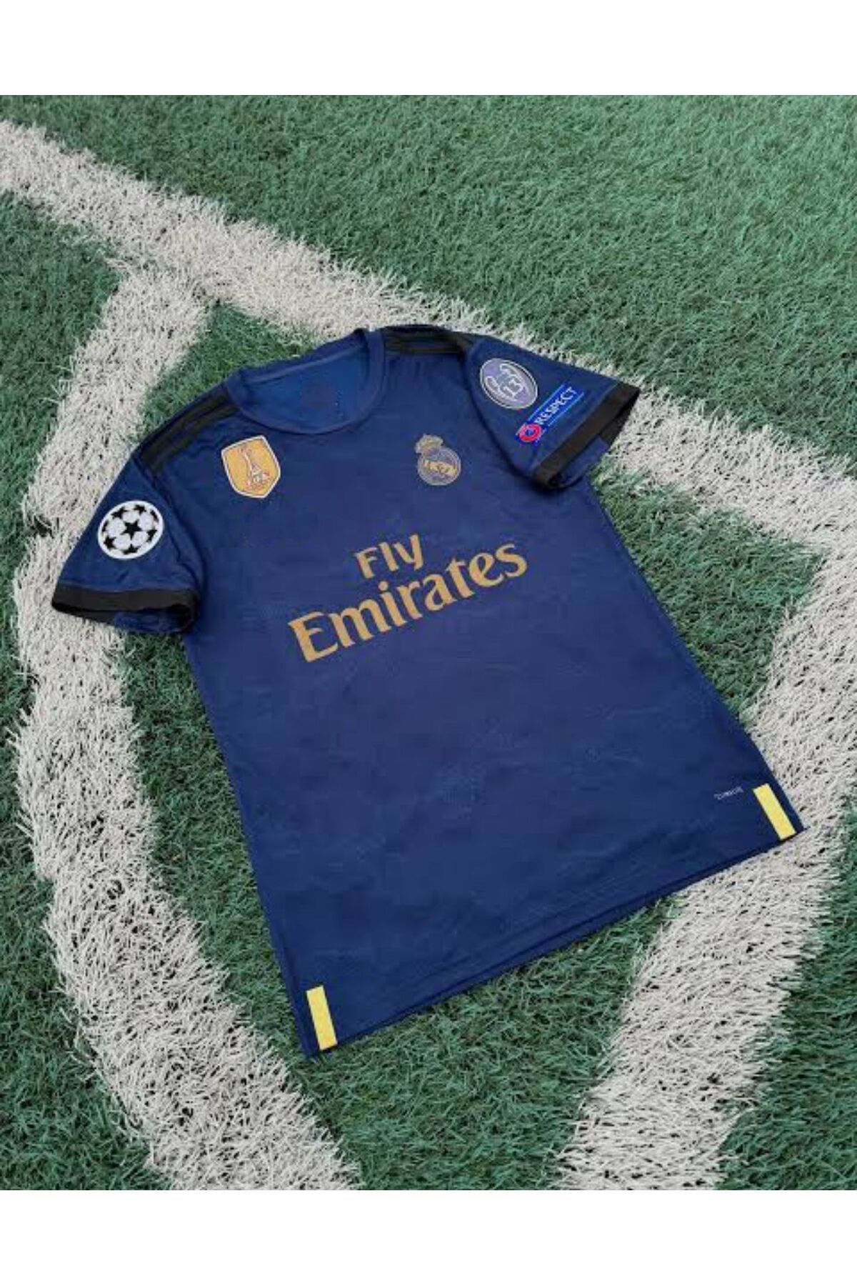 BREATHLESS R.Madridd 2019/20 Sezonu Cristiano Ronaldo Nostalji Forması (Lacivert)