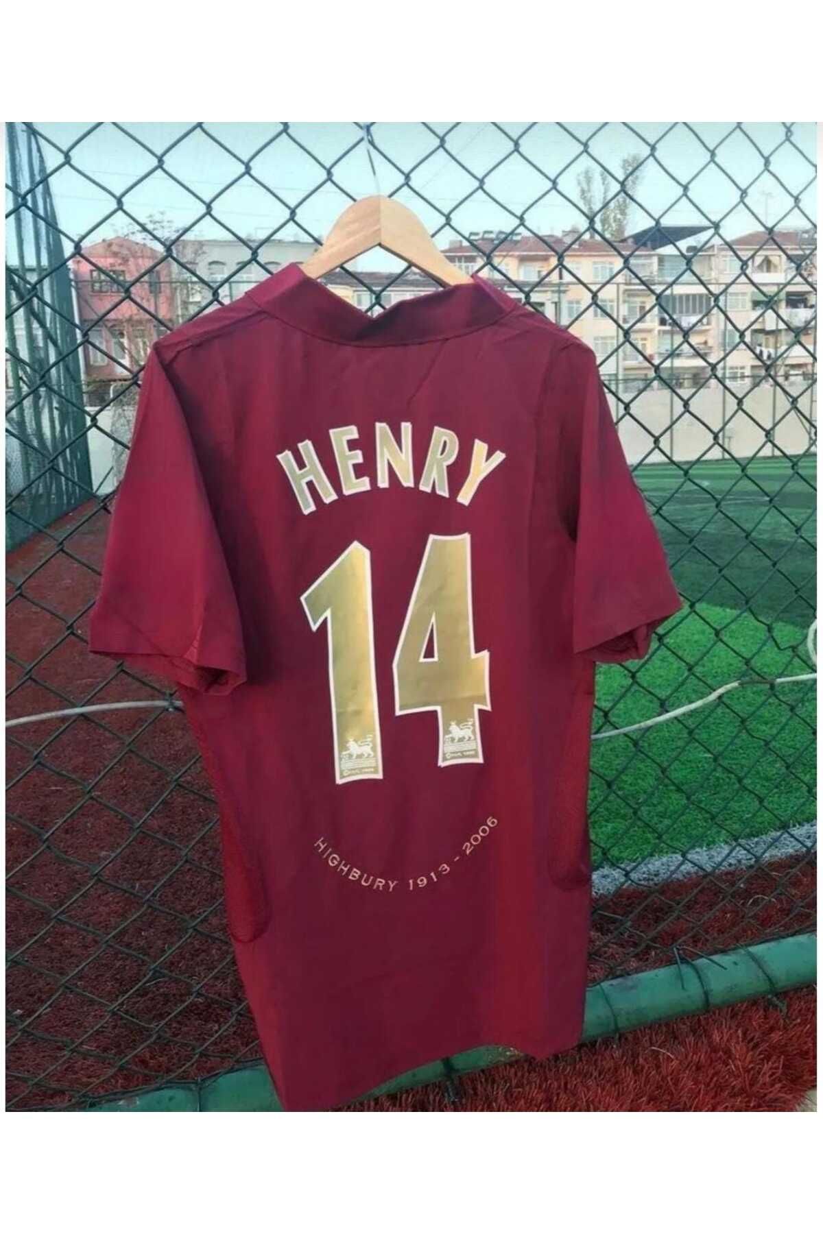 BREATHLESS A.r.s.e.n.a.l 2005/06 Sezonu Thierry Henry Özel Nostalji Forması