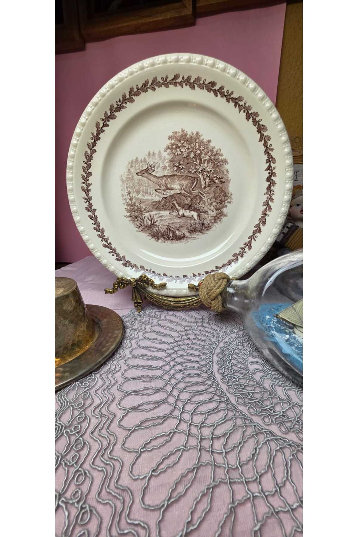 Villeroy & Boch Villeroy&Boch Porselen Yaban hayatı Temalı Duvar Tabakları 28 cm