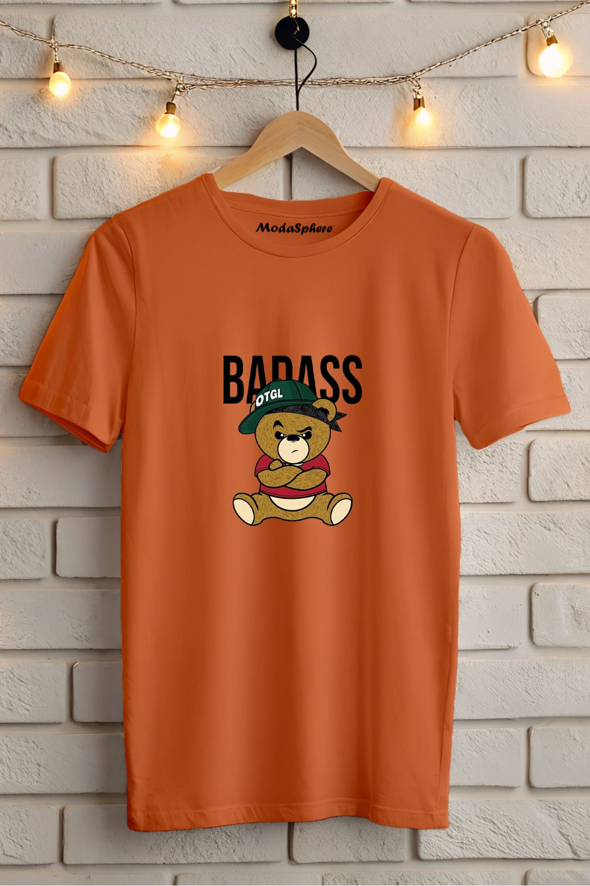 ModaSphere Baskılı Unisex Oversize Tişört