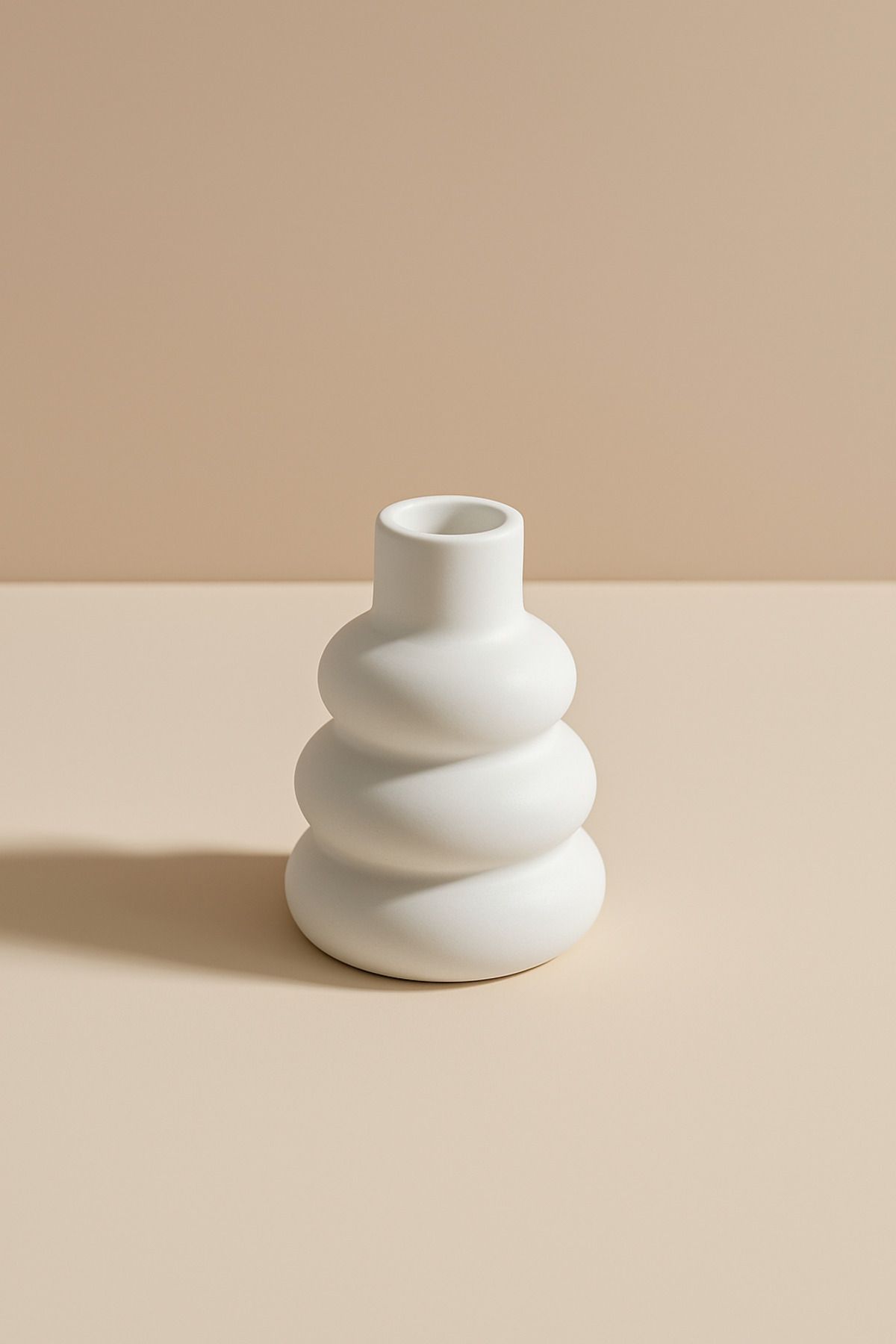 Ecomuse Home Bubble Beton Vazo | Japandi Stil El Yapımı Minimal Vazo