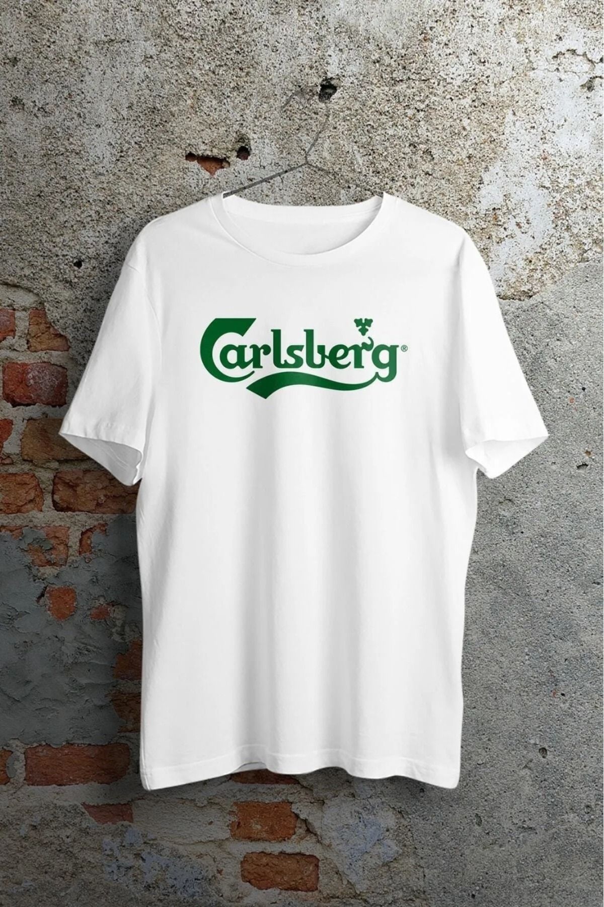 Cotton Candy Unisex Beyaz Baskılı T-shirt