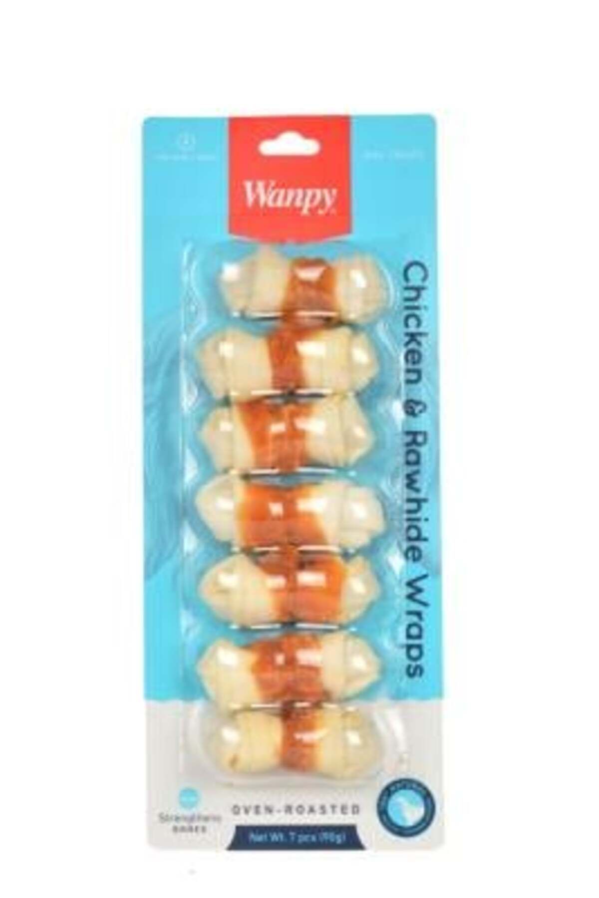 Wanpy Deri Üzerine Tavuk Sarılı 90 Gr Cd-08H Köpek Ödülü