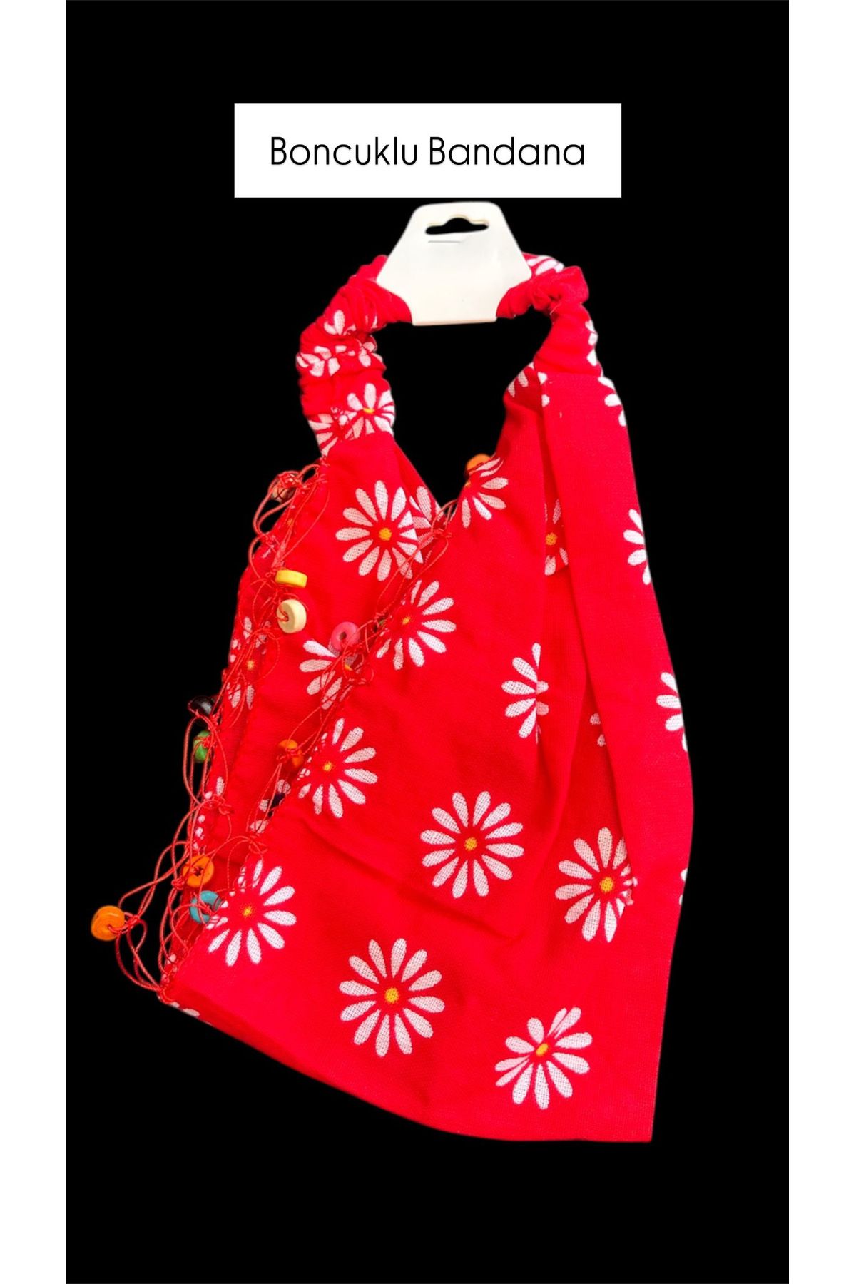 Store Lastikli Desenli Bandana