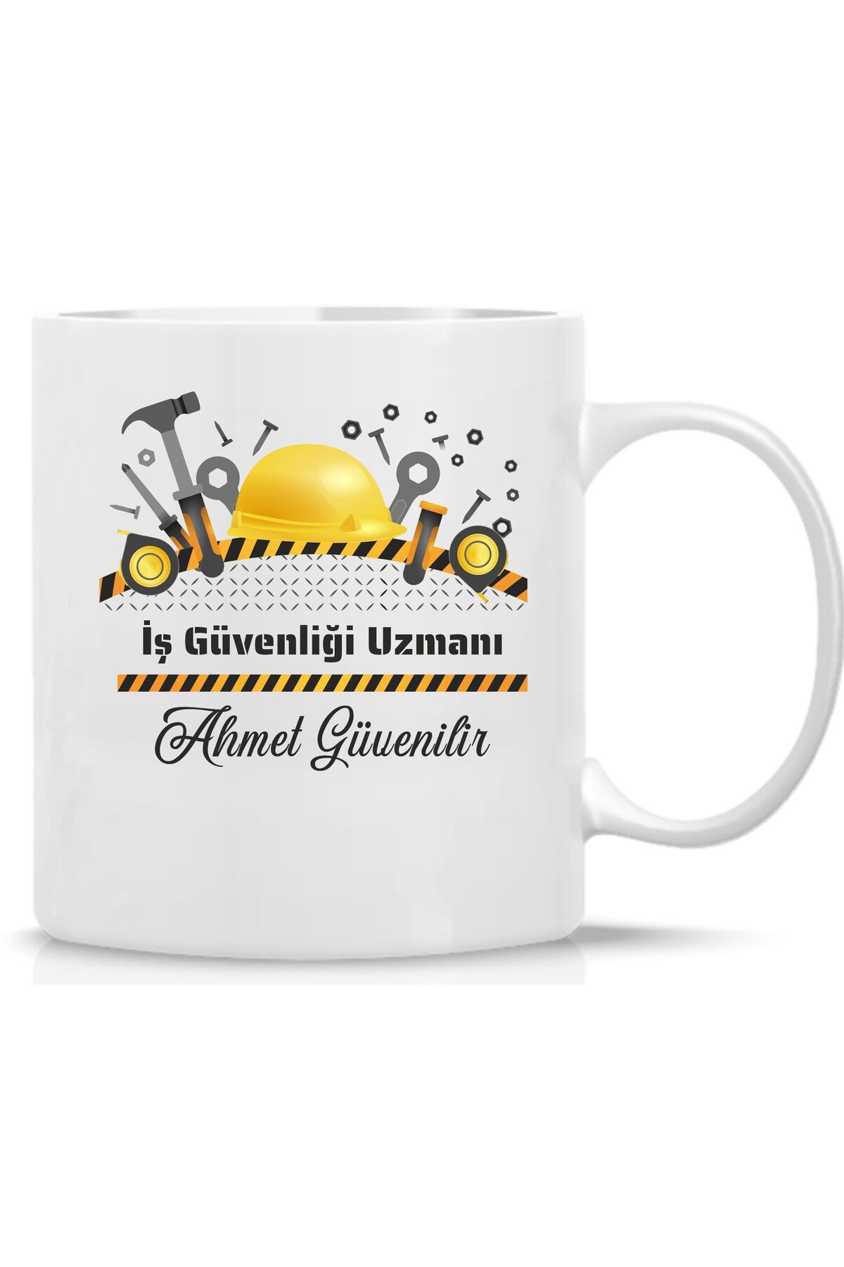 Kreax İş Güvenliği Uzmanı Kişiye Özel Baskılı Kupa Bardak