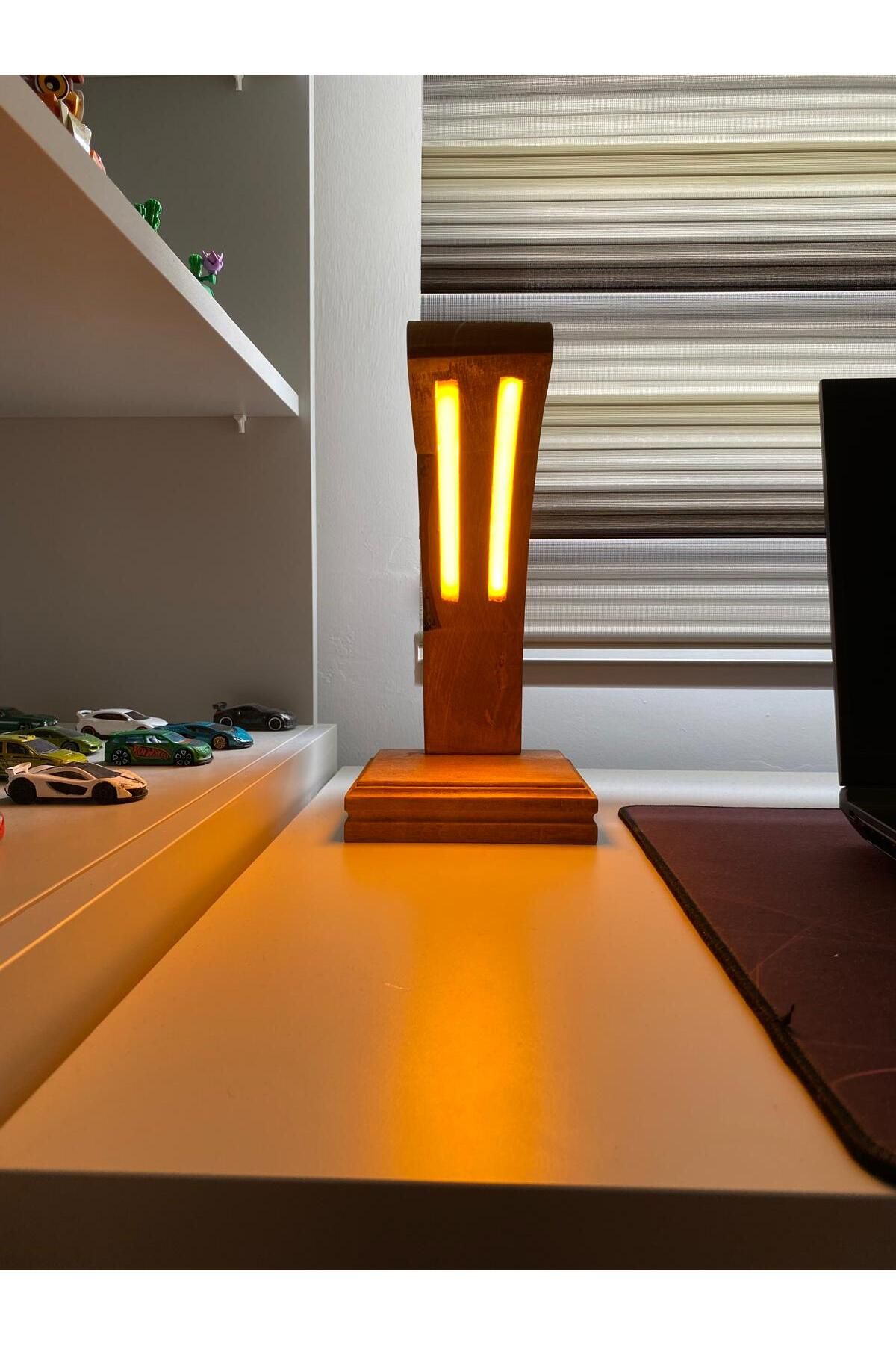 Çatı Home LAMBADER AĞAÇ EL YAPIMI LED ABLİK